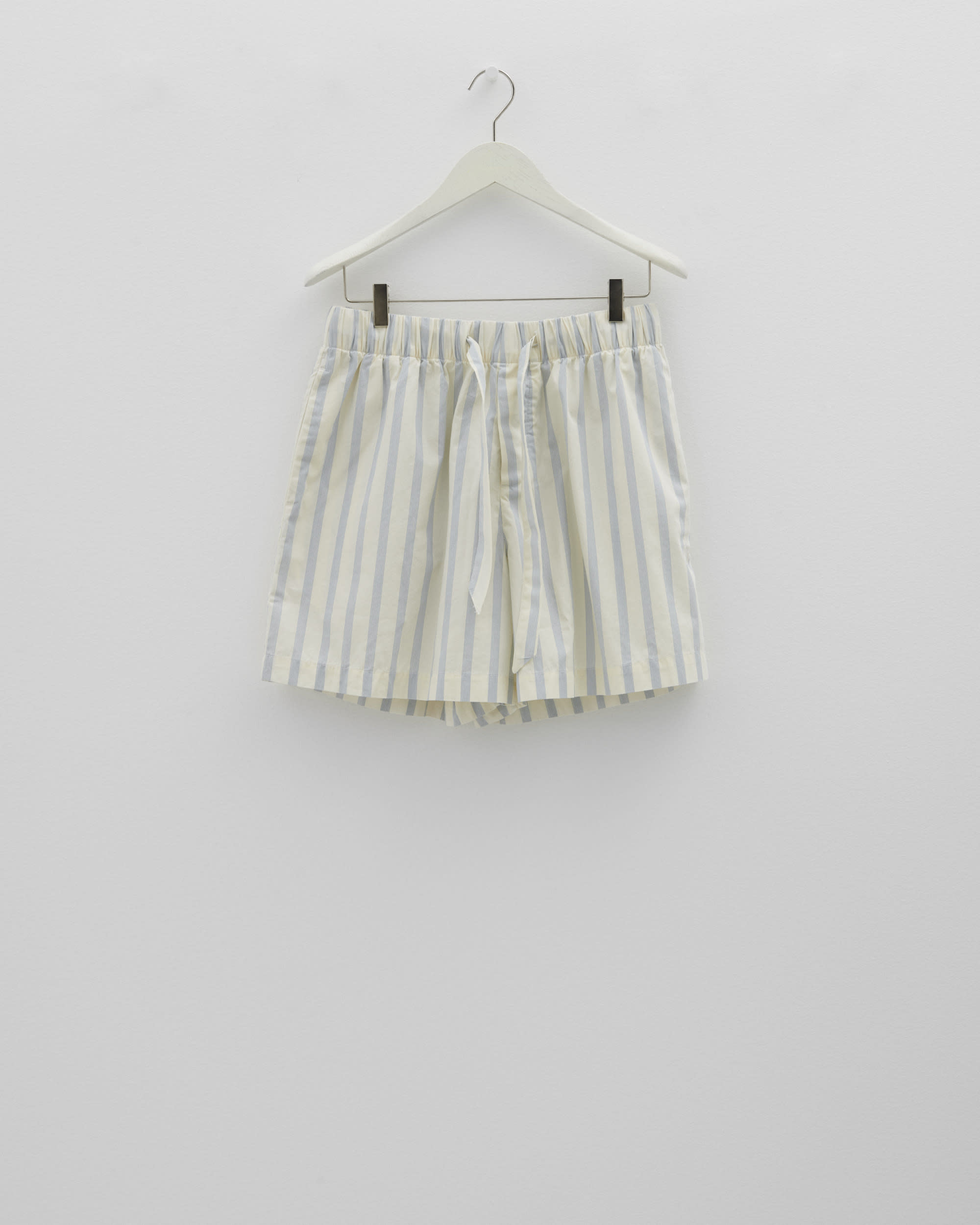 Poplin pyjamas – shorts – Needle Stripes