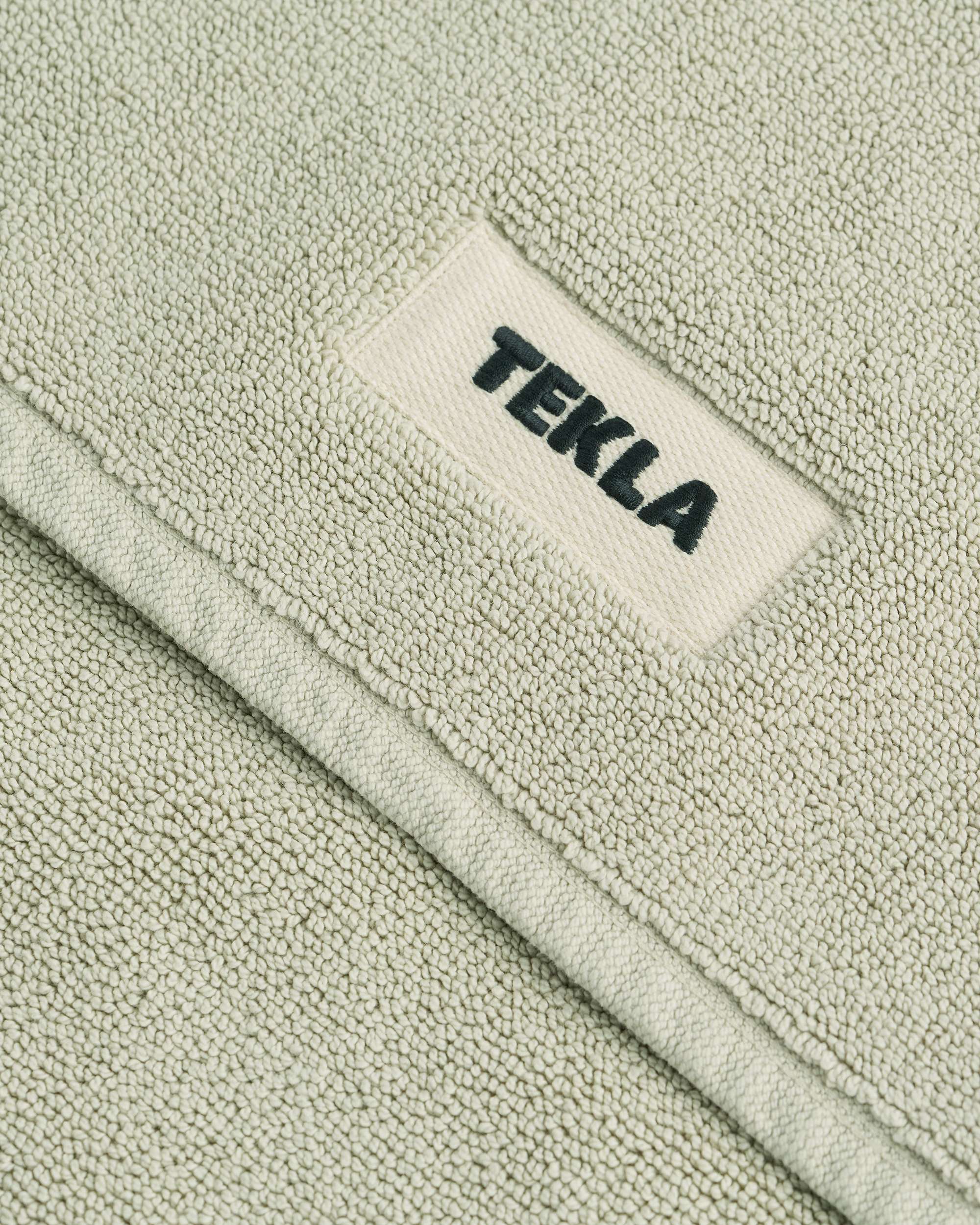 Bath mat – solid – Forest Green | Tekla Fabrics