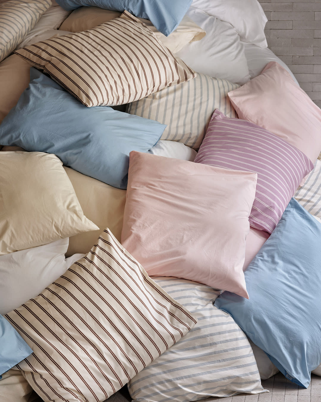Percale bedding