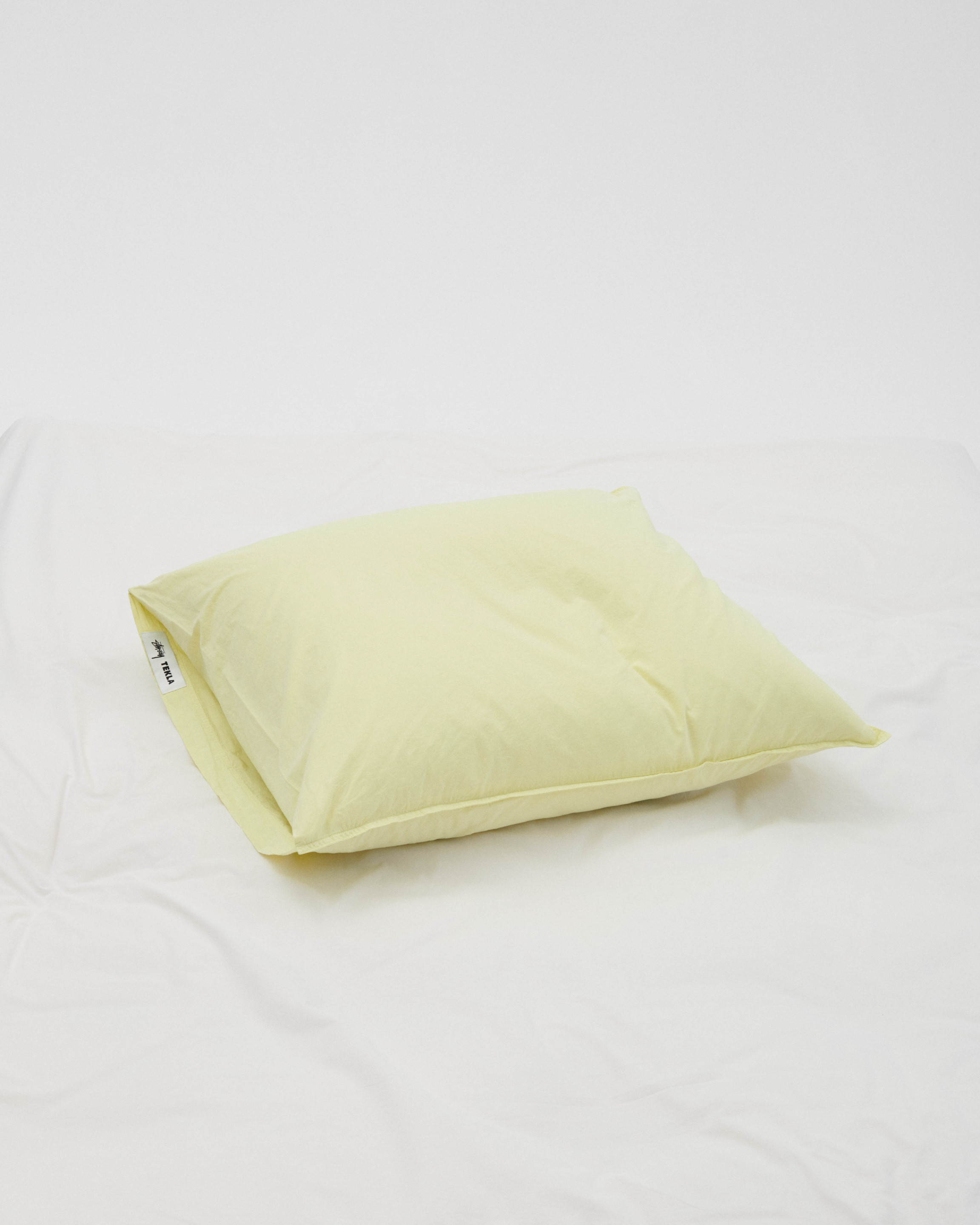 Percale pillow sham – Lime
