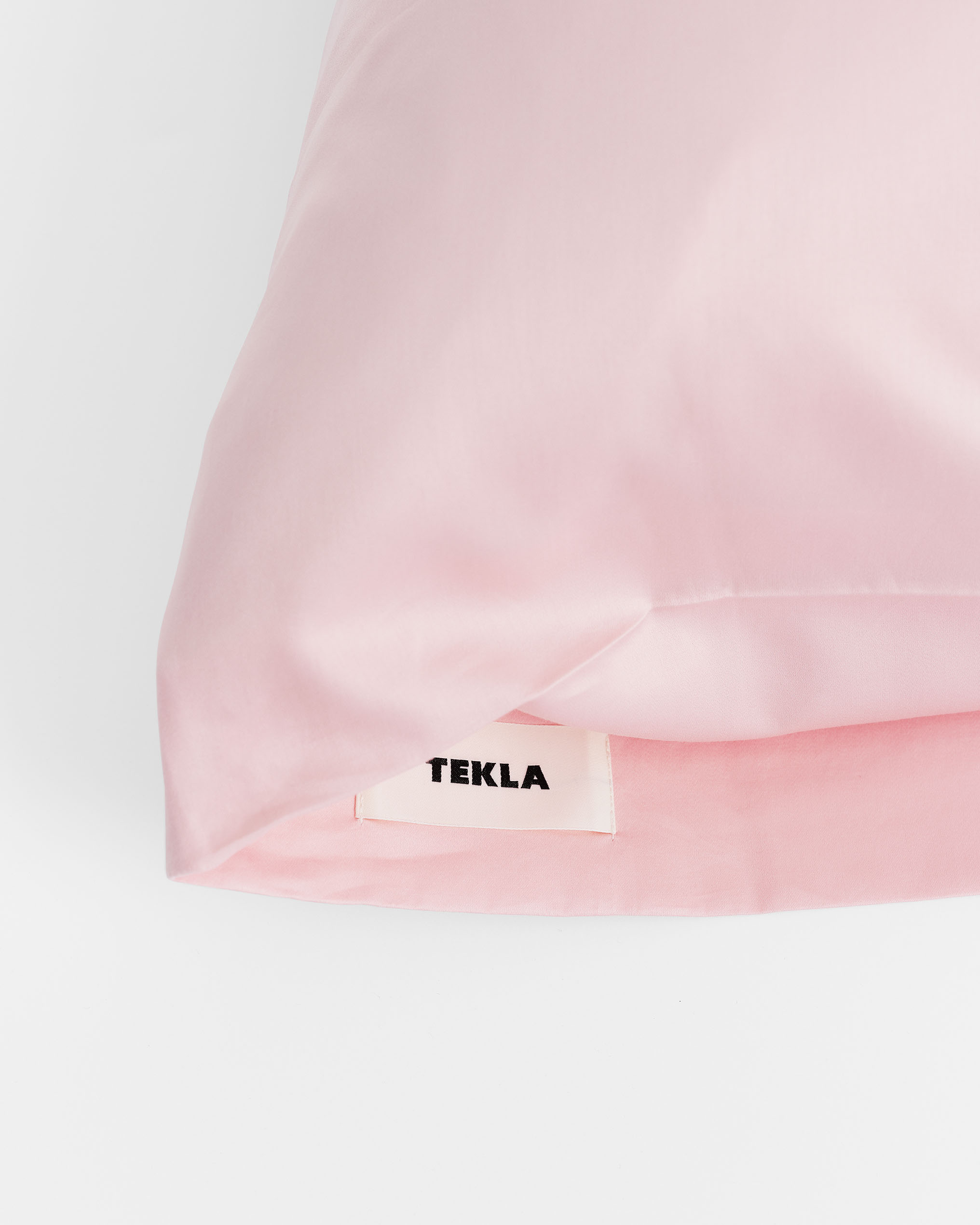 Sateen pillow sham - Blushing Pink | Tekla Fabrics