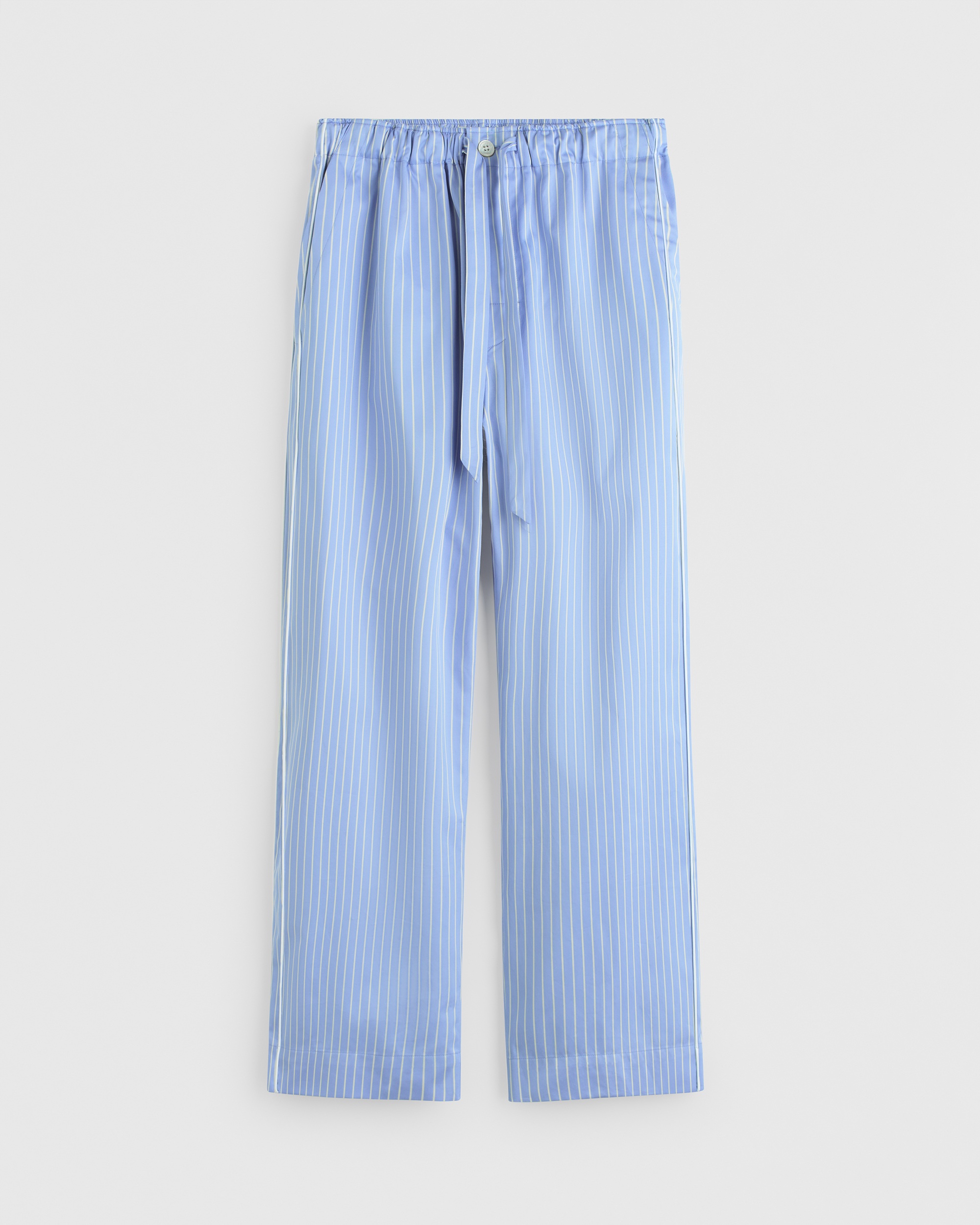 Sateen, Women's Pyjamas Pants - Polo stripes | Tekla Fabrics