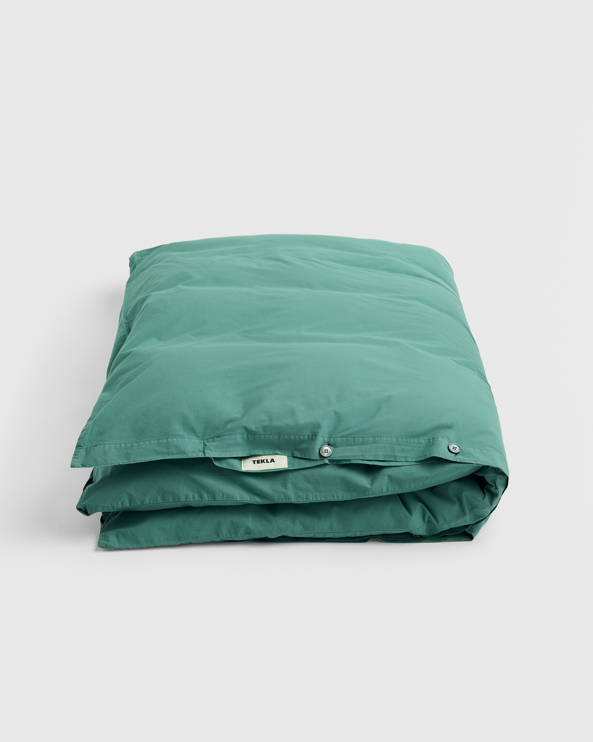 TEKLA Percale Duvet Cover セミダブル Percale duvet cover - Dark Taupe | Tekla Fabrics