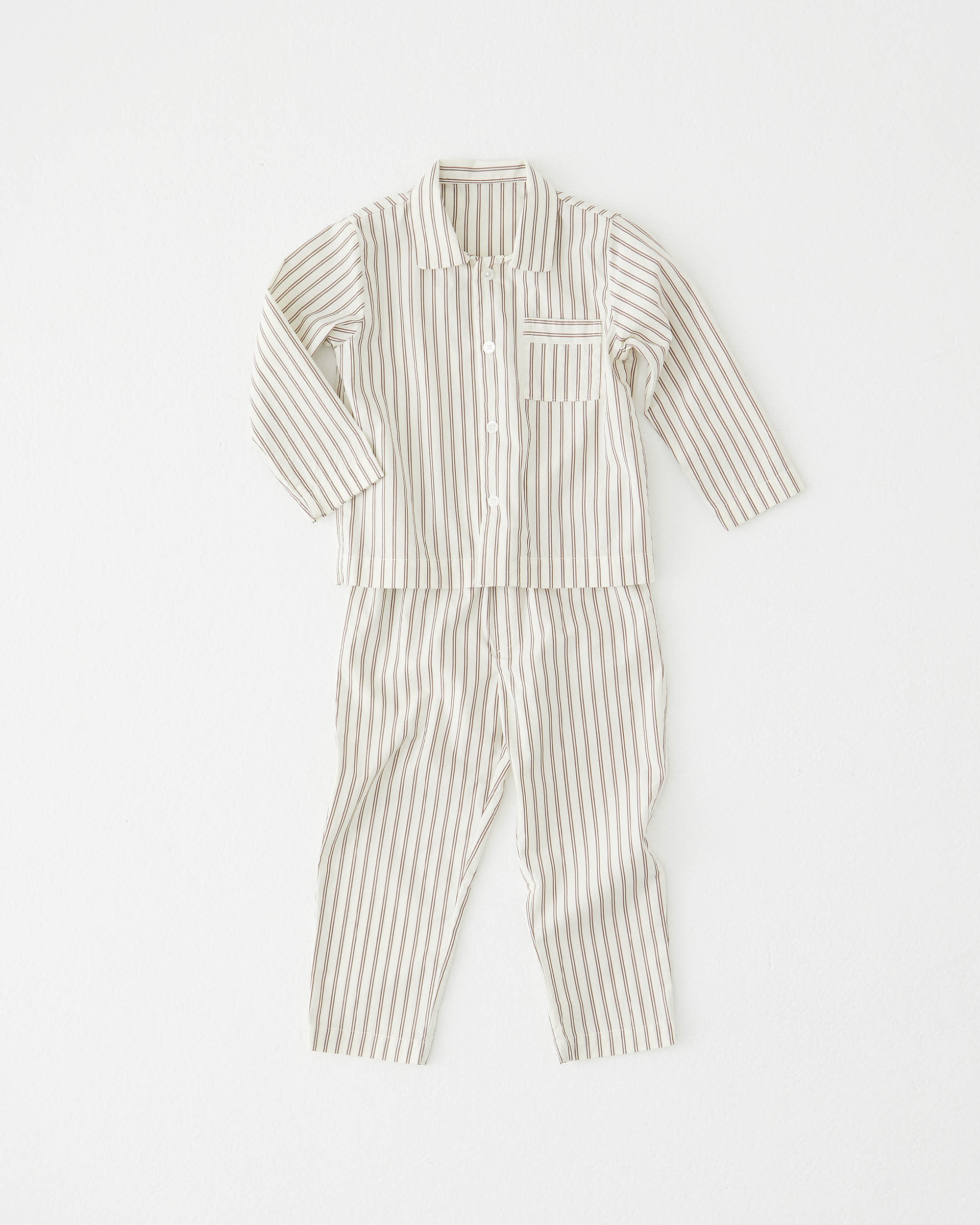 Poplin Kids Pyjamas Set - Hopper Stripes