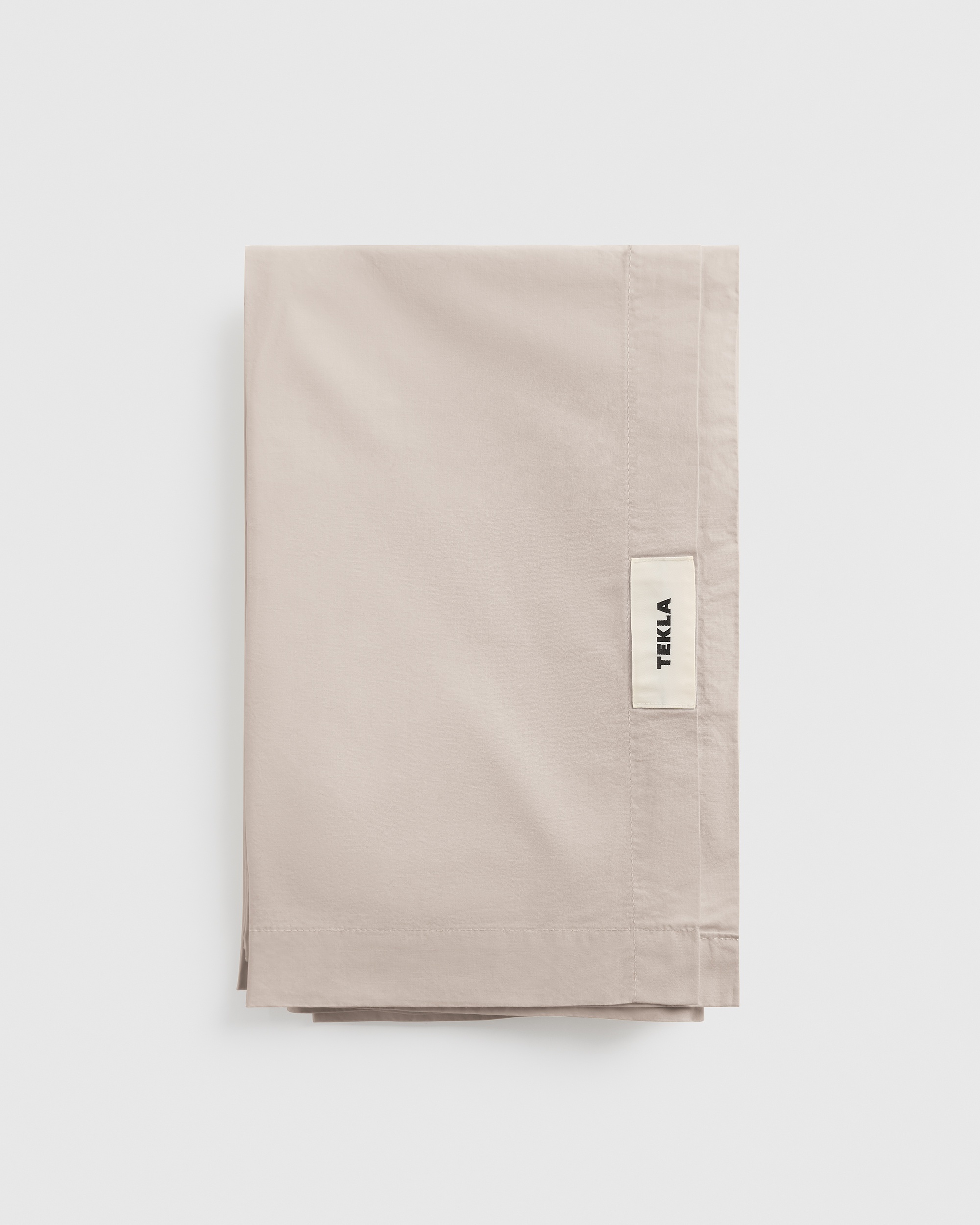 Percale sheet – Soft Grey | Tekla Fabrics