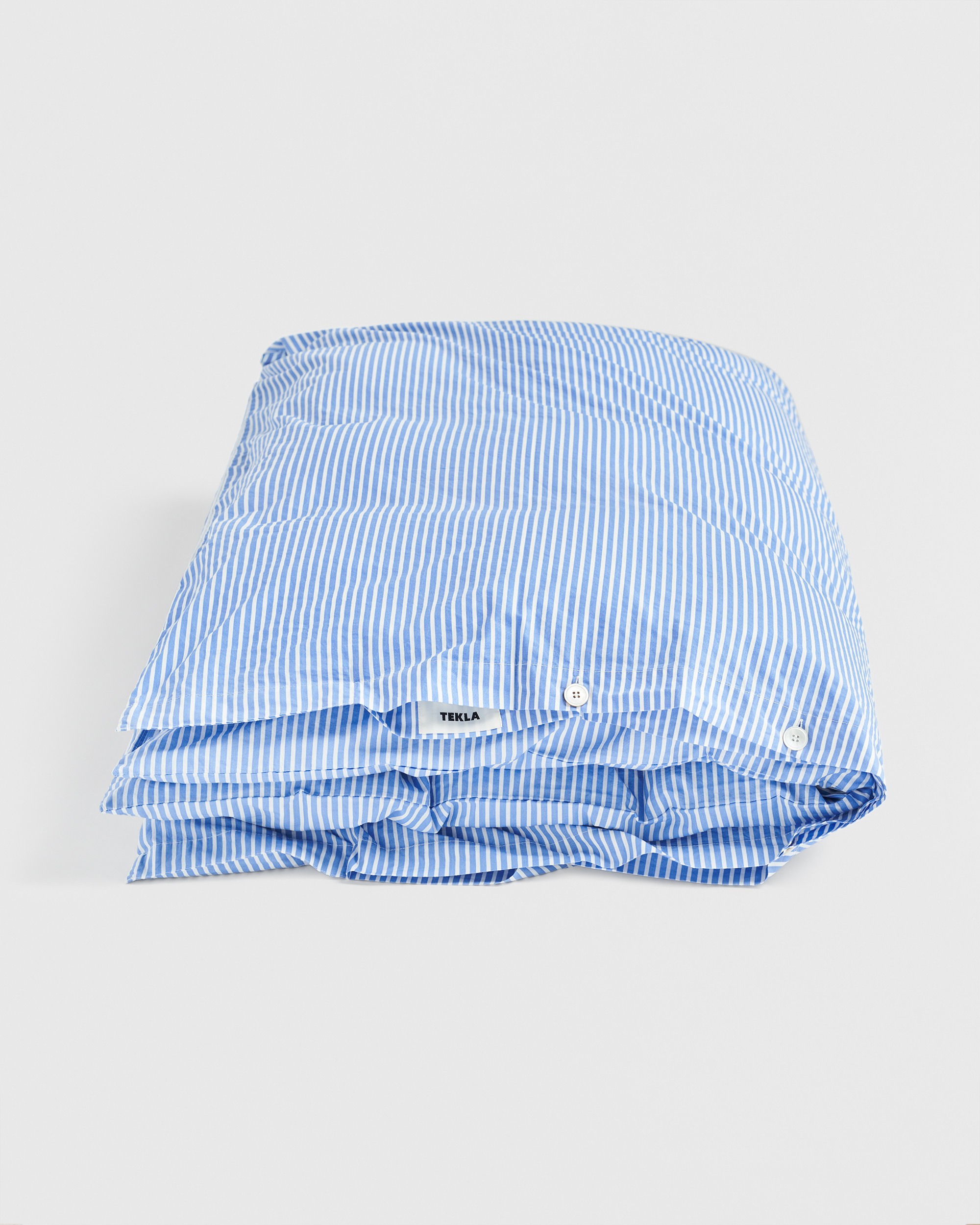 Tekla Fabrics Percale duvet cover – Oxford Stripes