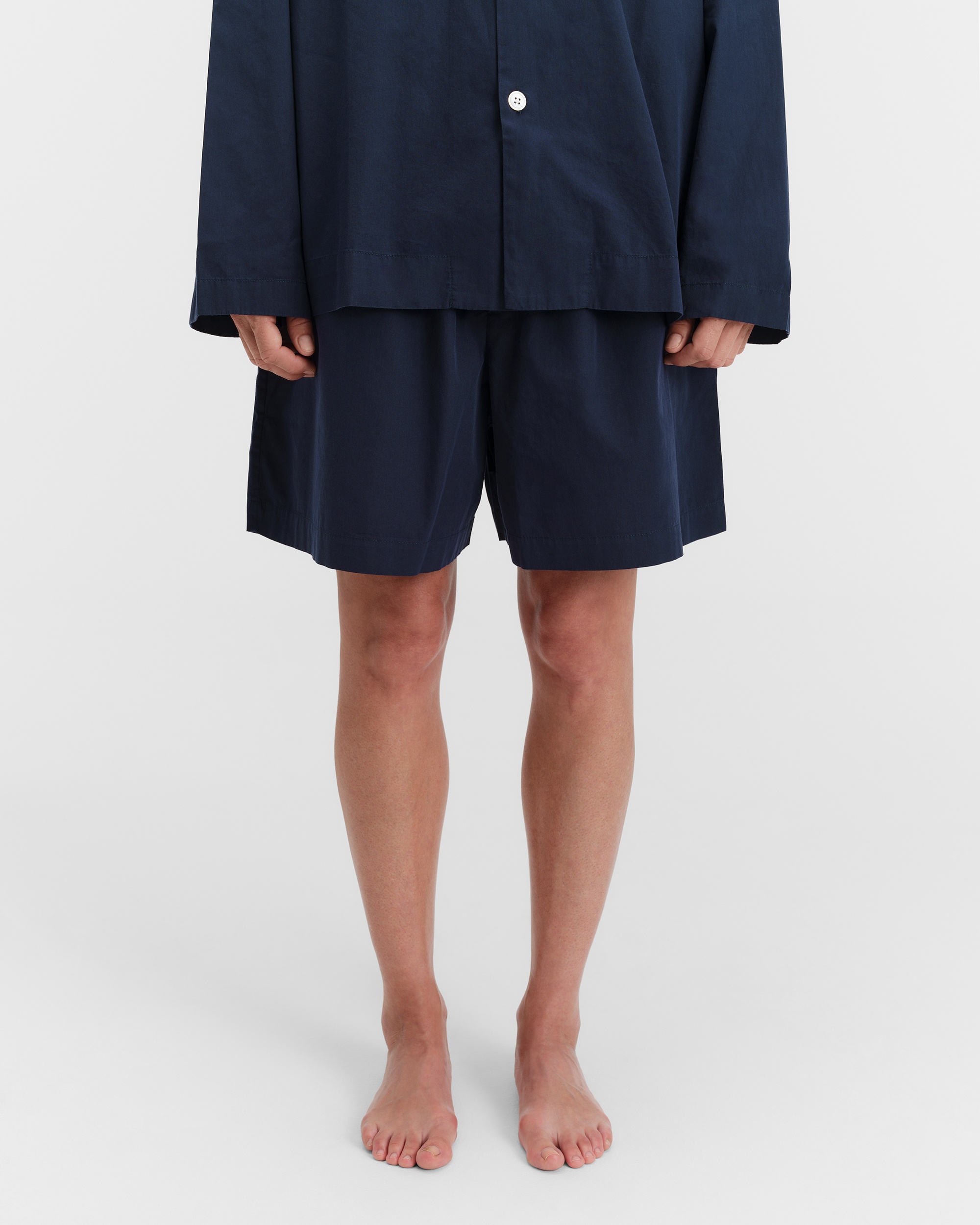 TEKLA テクラ ショートパンツ パジャマ POPLIN SLEEPWEAR SHORTS SWS-WIL L WILLOW Tekla Poplin Shorts Willow – Neighbour