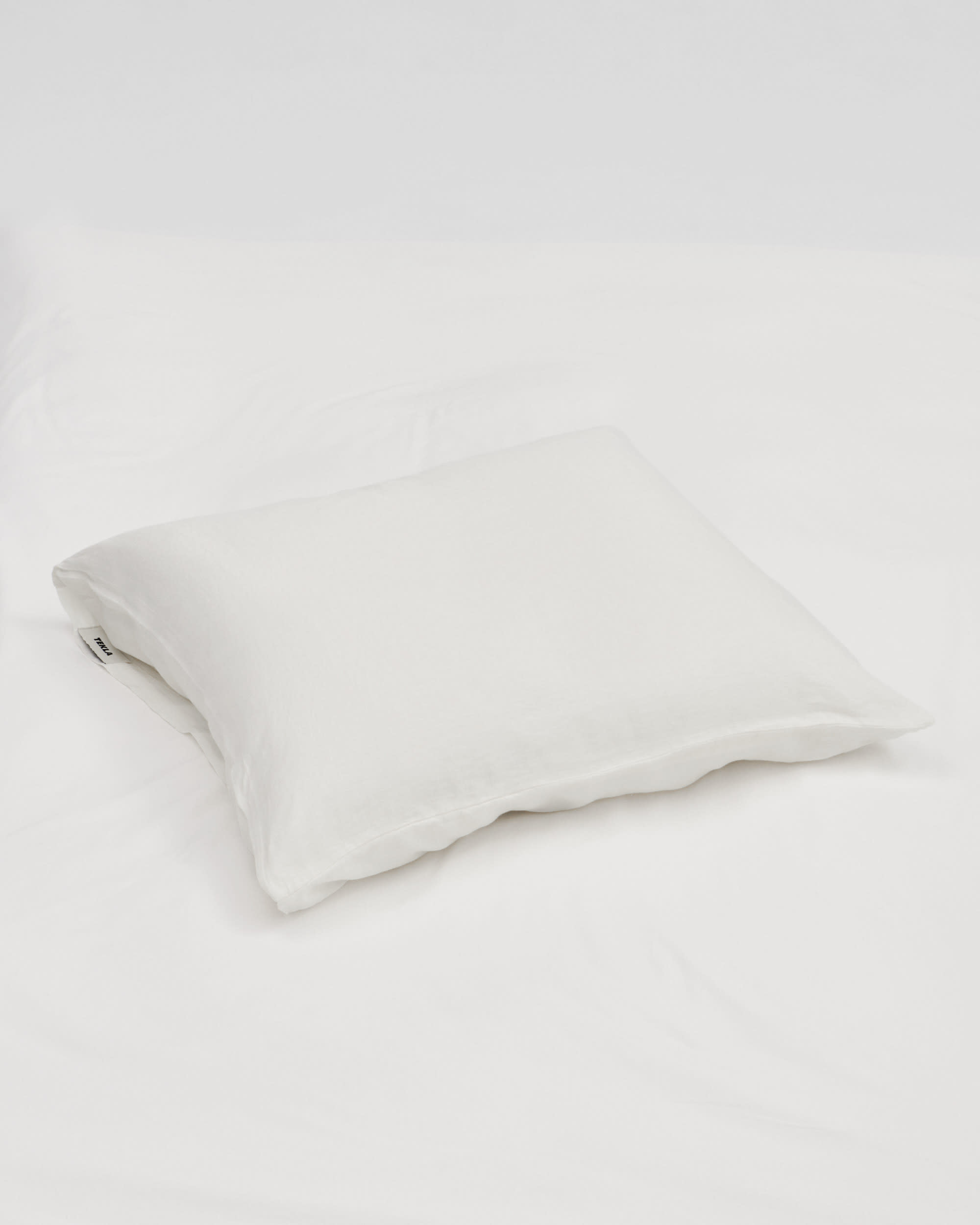 Linen Pillow Sham - Cream White