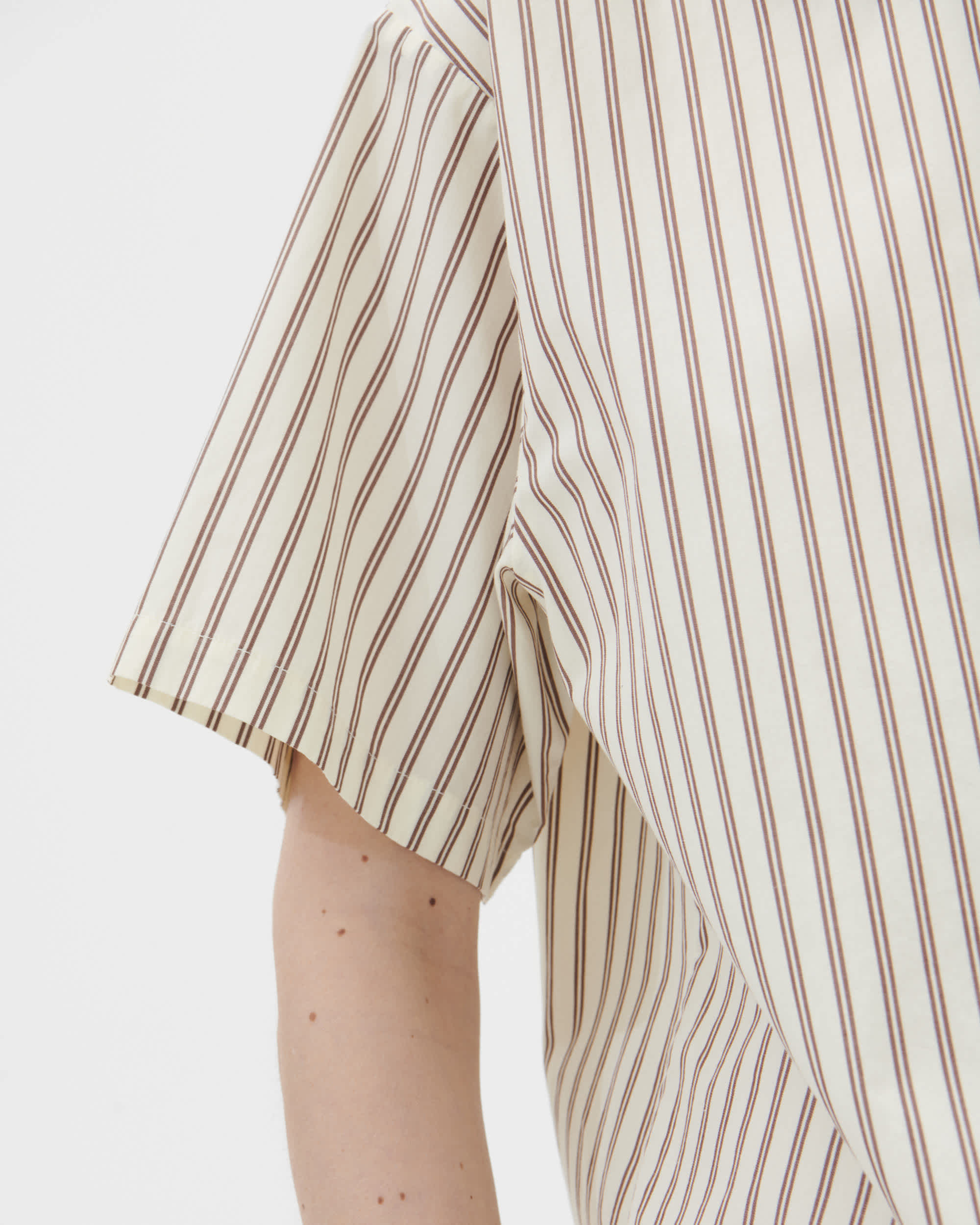 Poplin pyjamas – shorts – Hopper Stripes