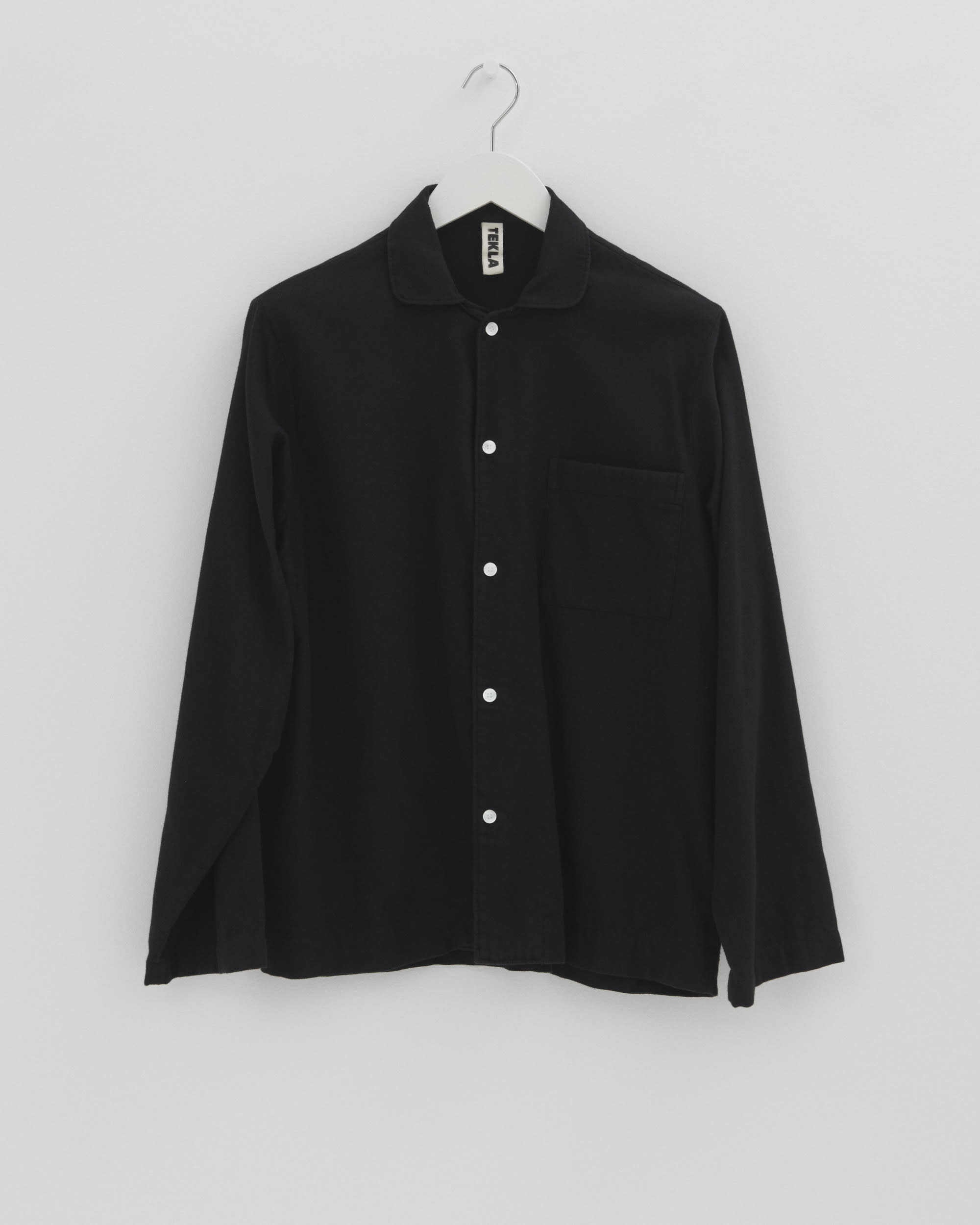 Flannel - Pyjamas Shirt - Lucid Black