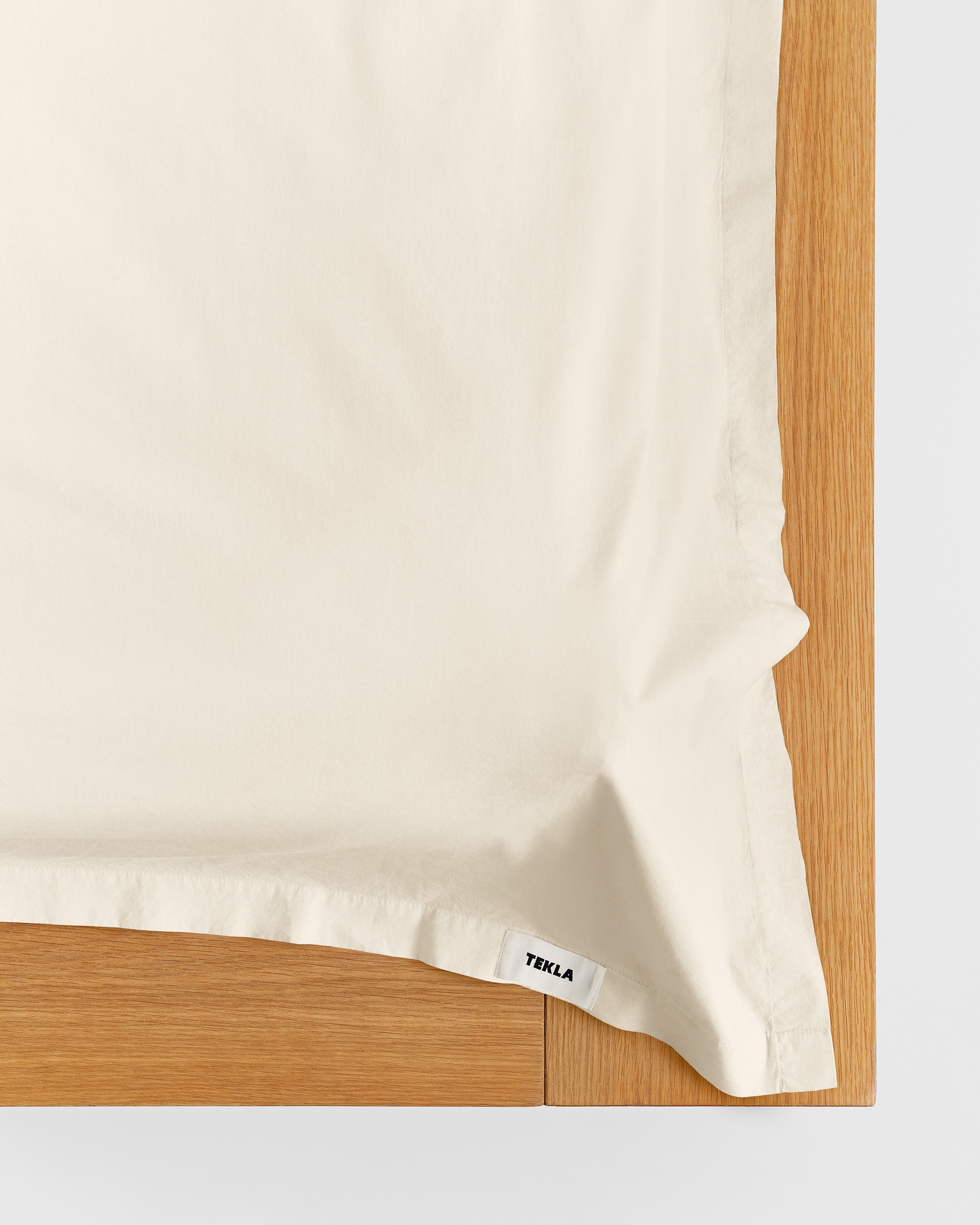 シーツ・カバー Tekla Percale Sheet - Winter white Percale sheet – Winter White | Tekla Fabrics