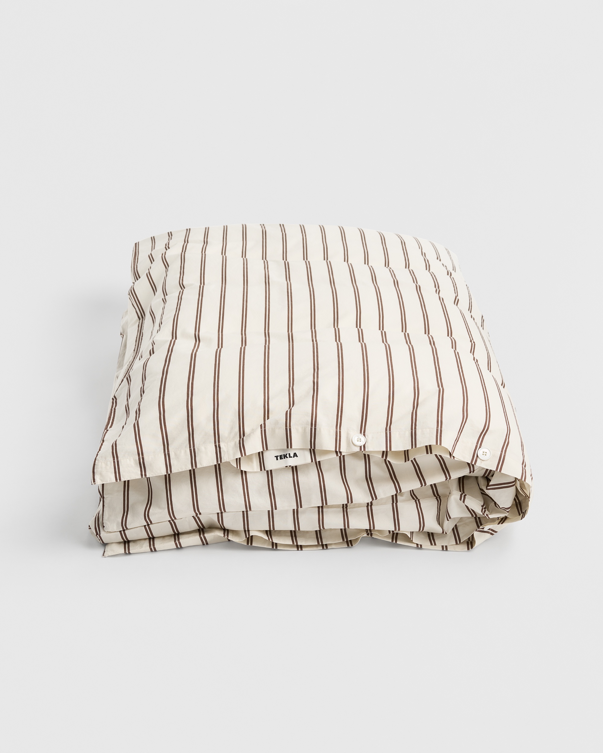 TEKLA 布団カバー シングルサイズ(Hopper stripes) Percale duvet cover – Hopper Stripes | Tekla Fabrics