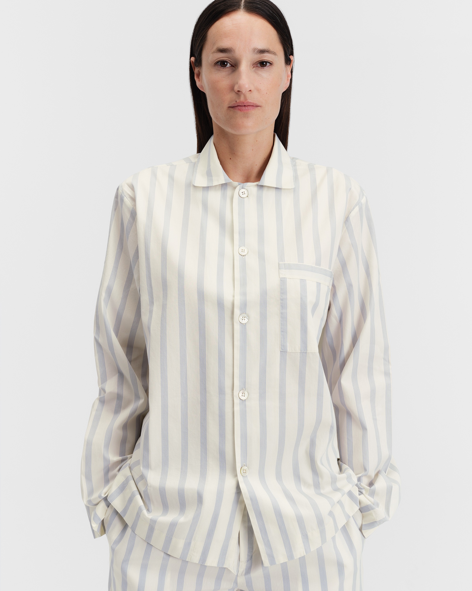新品:tekla popin stripe shirt lido stripe 新品:tekla popin stripe shirt lido stripe Poplin pyjamas