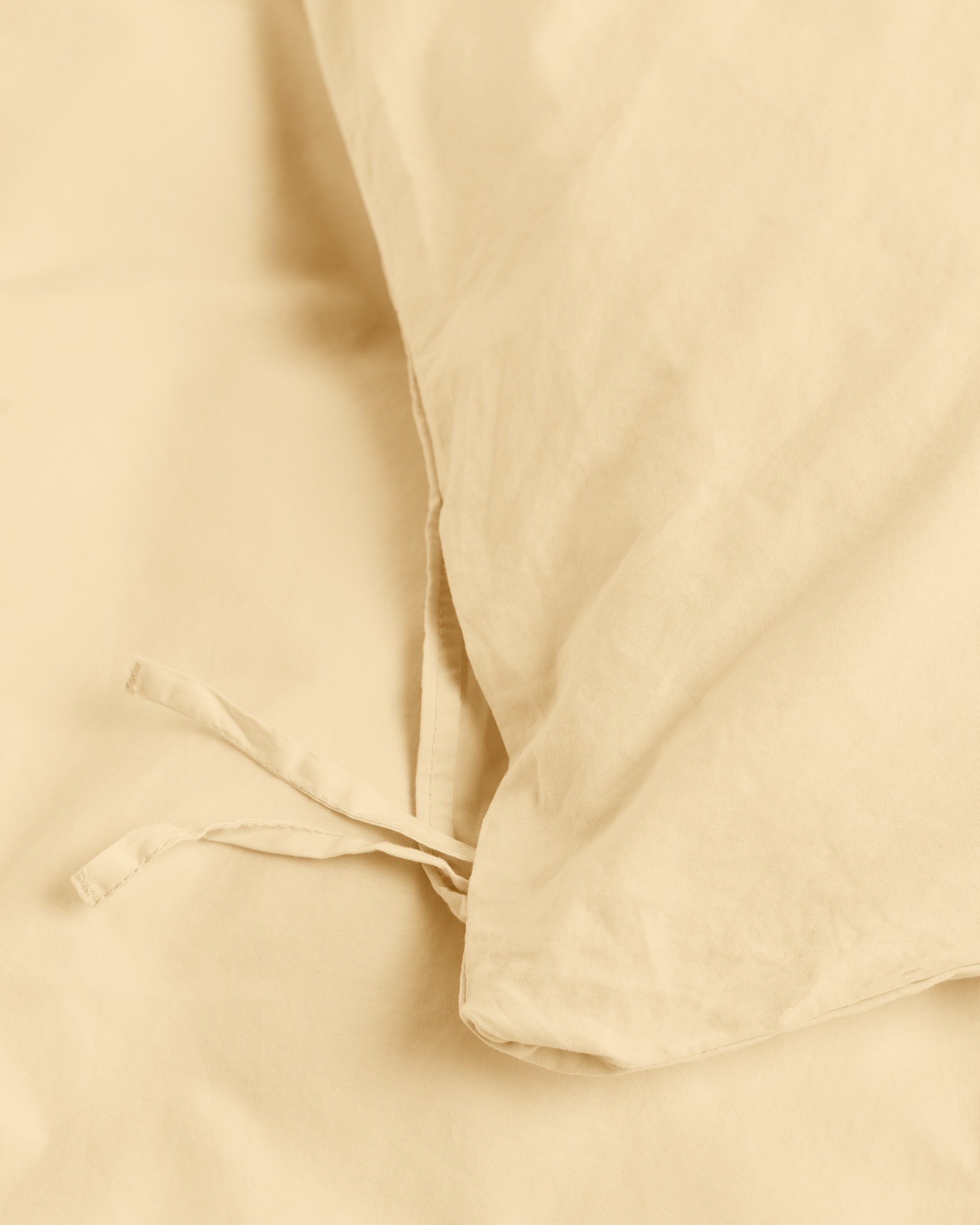 Percale duvet cover – Shaded Yellow | Tekla Fabrics