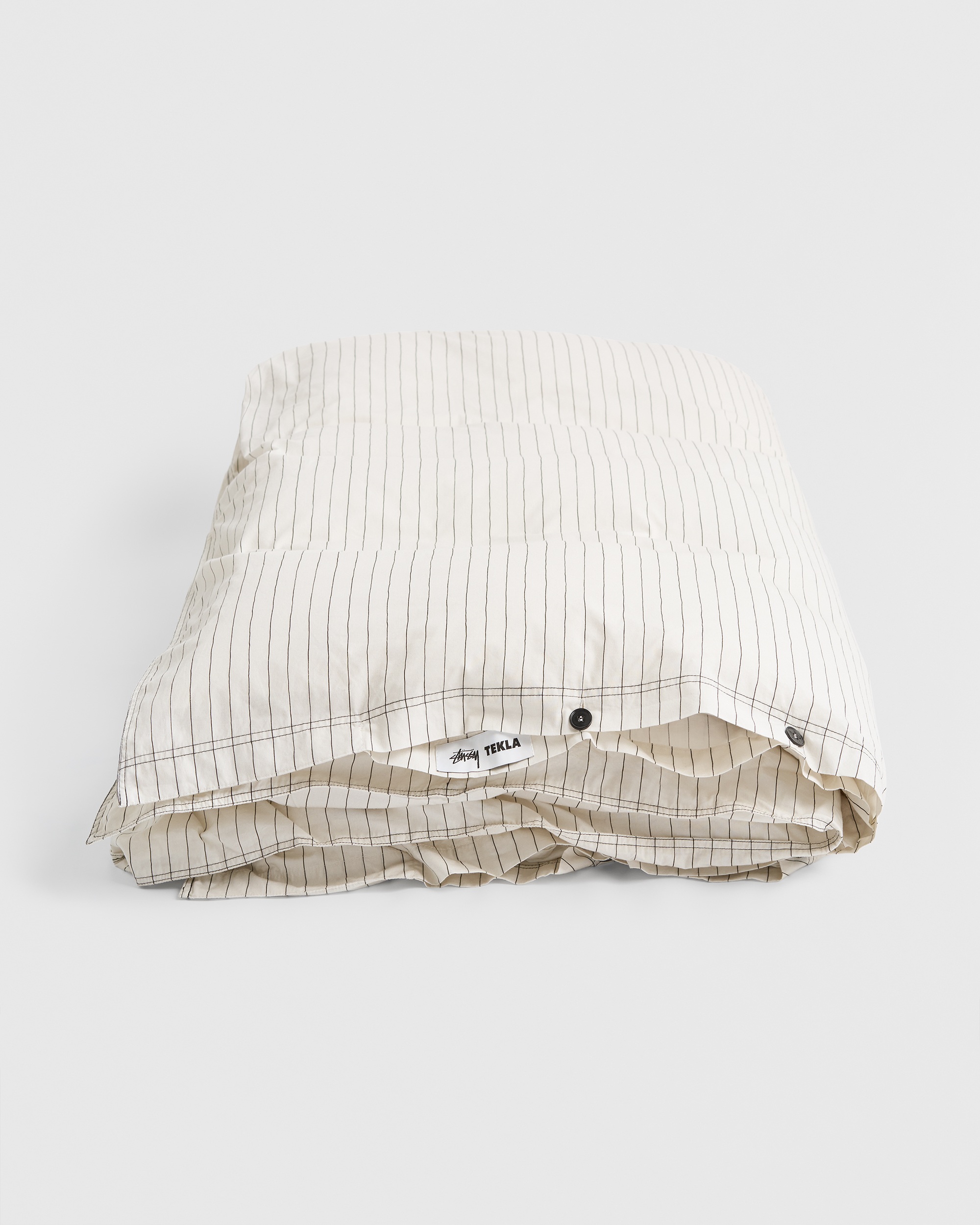 シーツ・カバー Stussy x Tekla / Black Plaid duvet cover Tekla Percale Duvet Cover in black plaid – Stüssy Europe