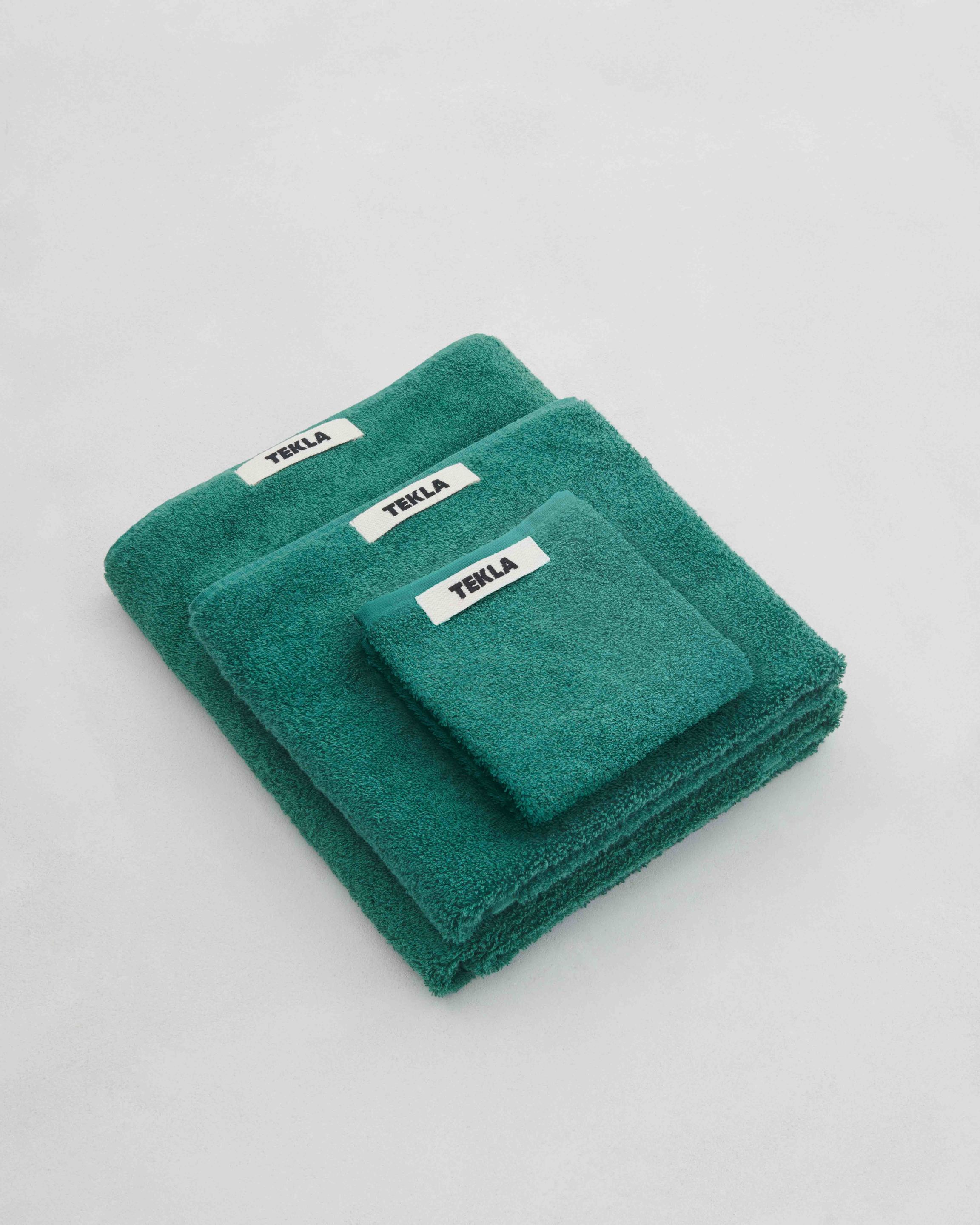 Terry Towel - Teal Green