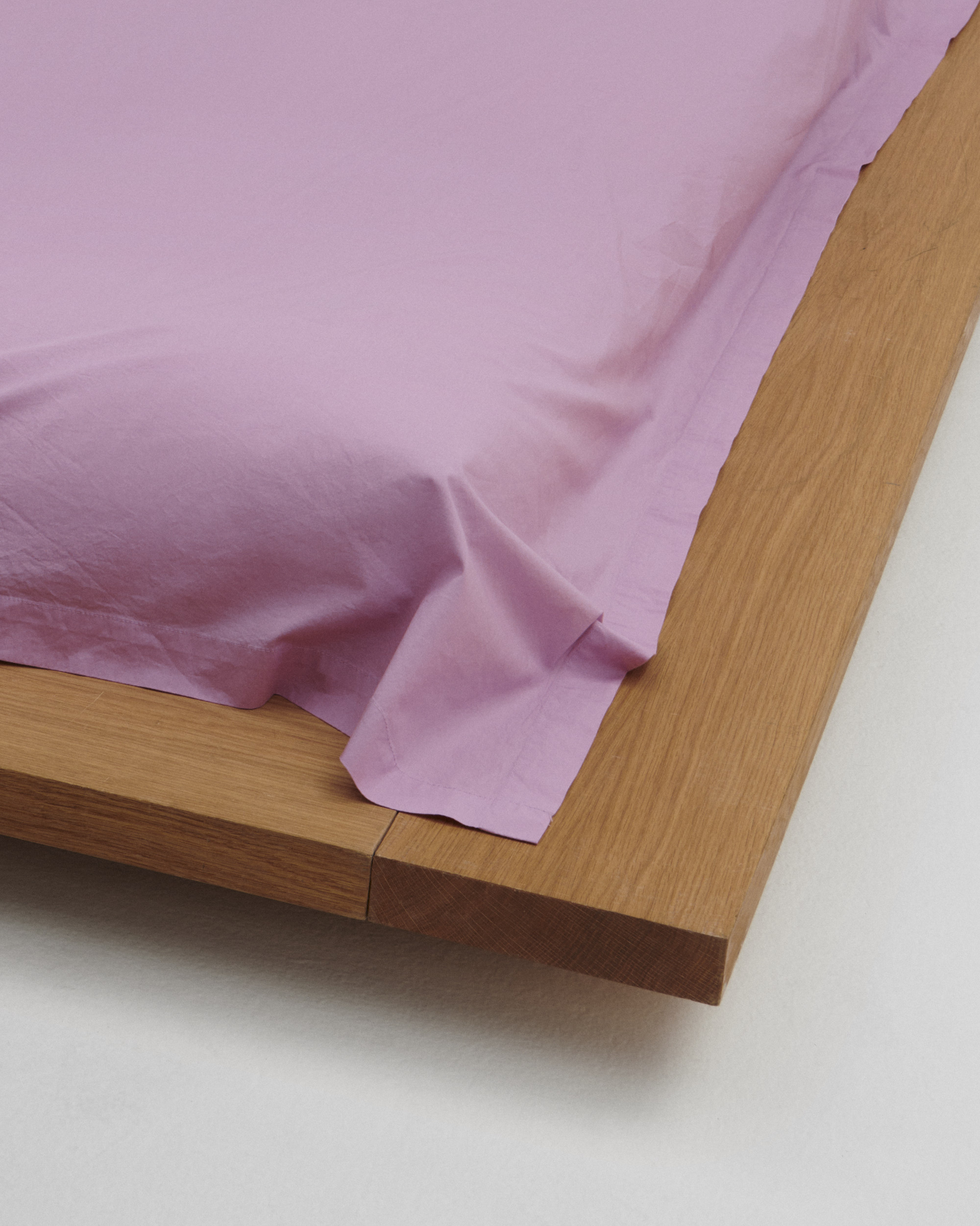 Percale sheet – Mallow Pink | Tekla Fabrics