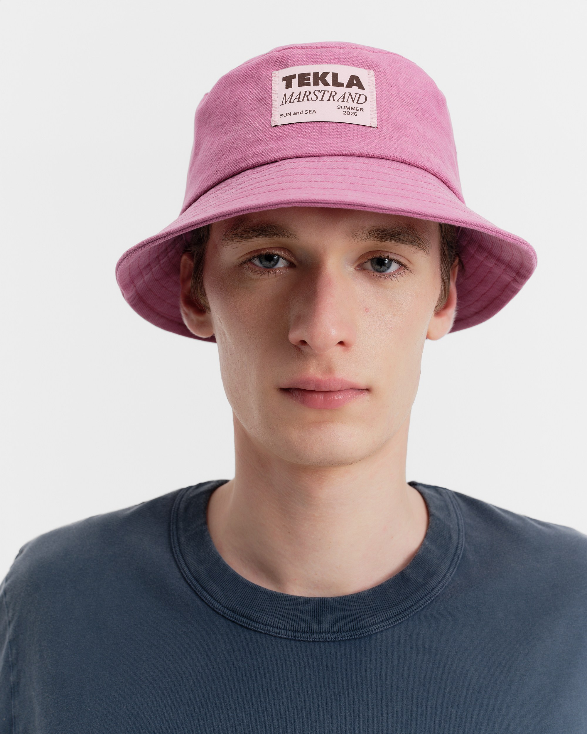 Bucket Hat - Sun Bleached Fuchsia | Tekla Fabrics