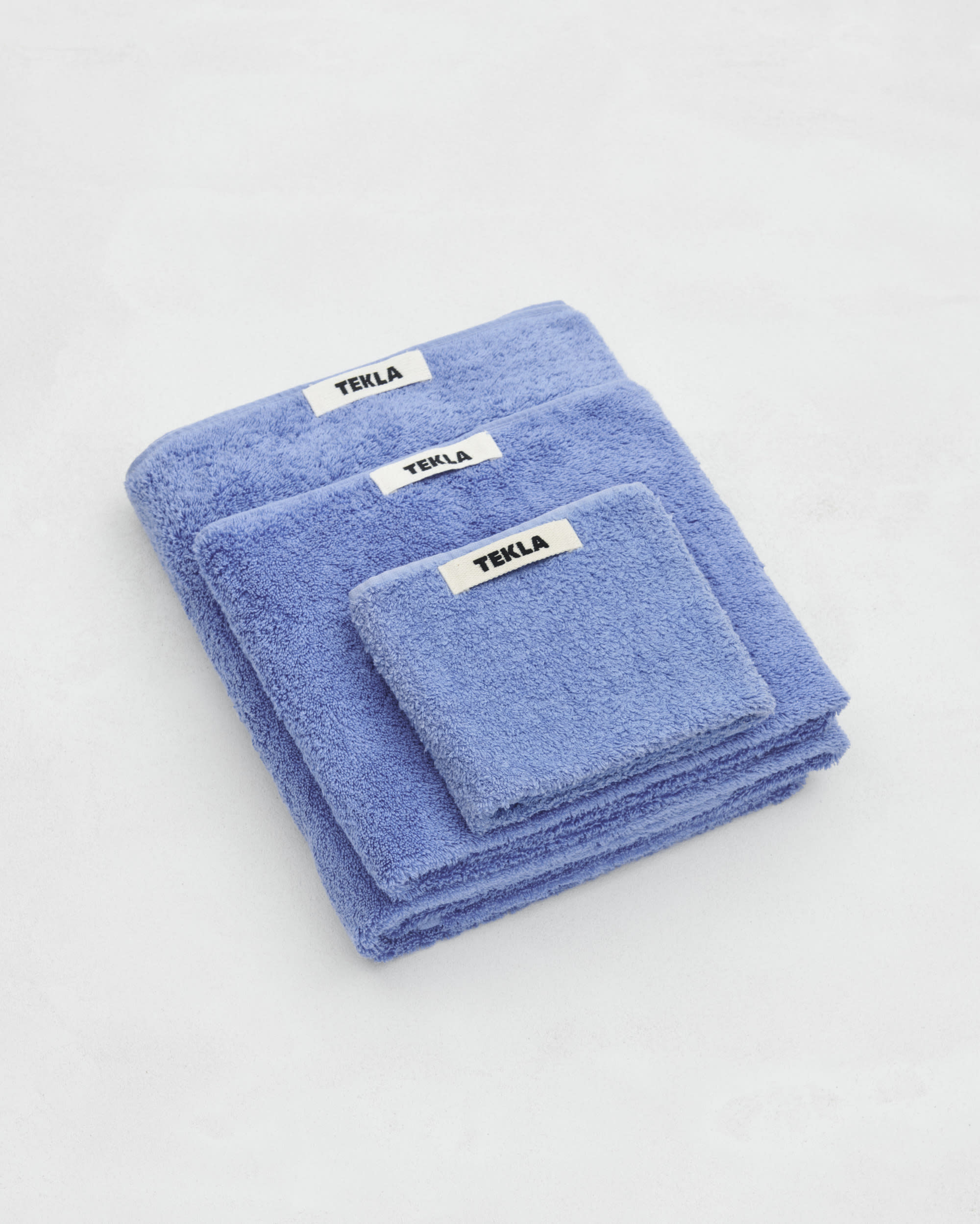Terry Towel - Solid - Clear Blue