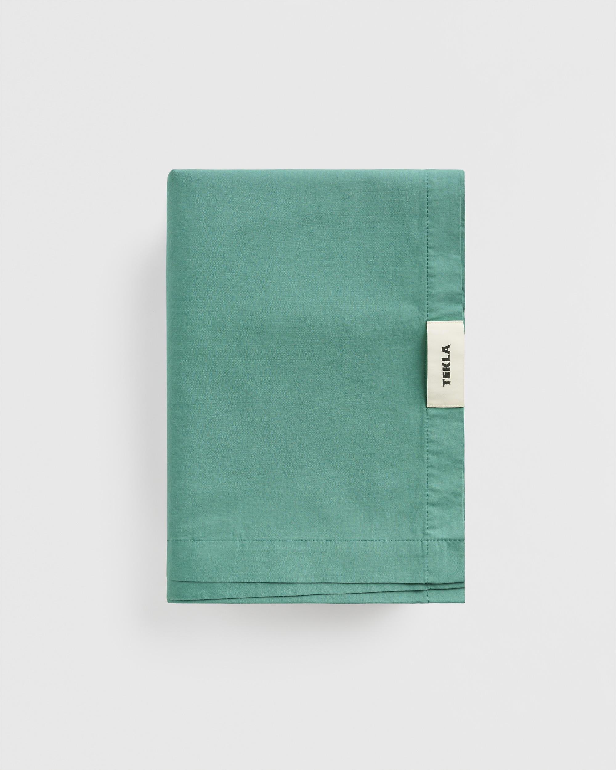 Percale sheet – Olive Green | Tekla Fabrics