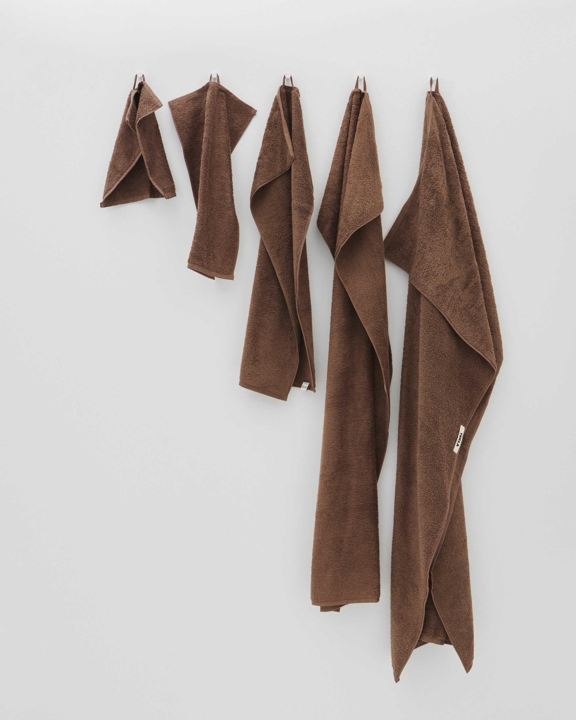 Terry towel – solid – Kodiak Brown | Tekla Fabrics