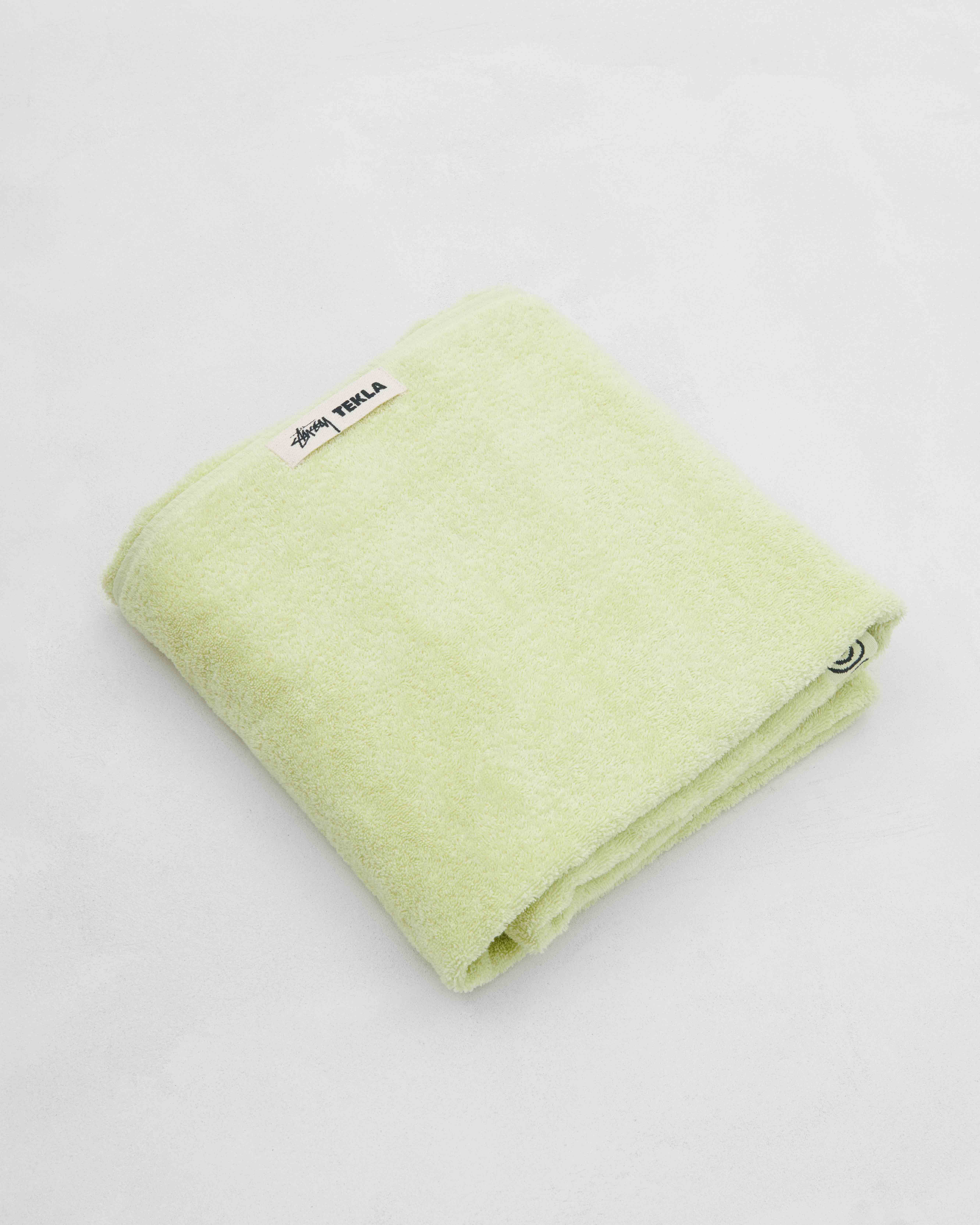 Bath sheet – Lime | Tekla Fabrics