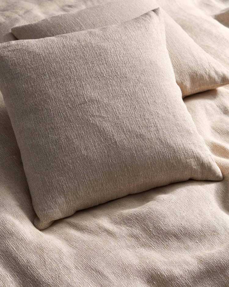 Shaded White pillow sham