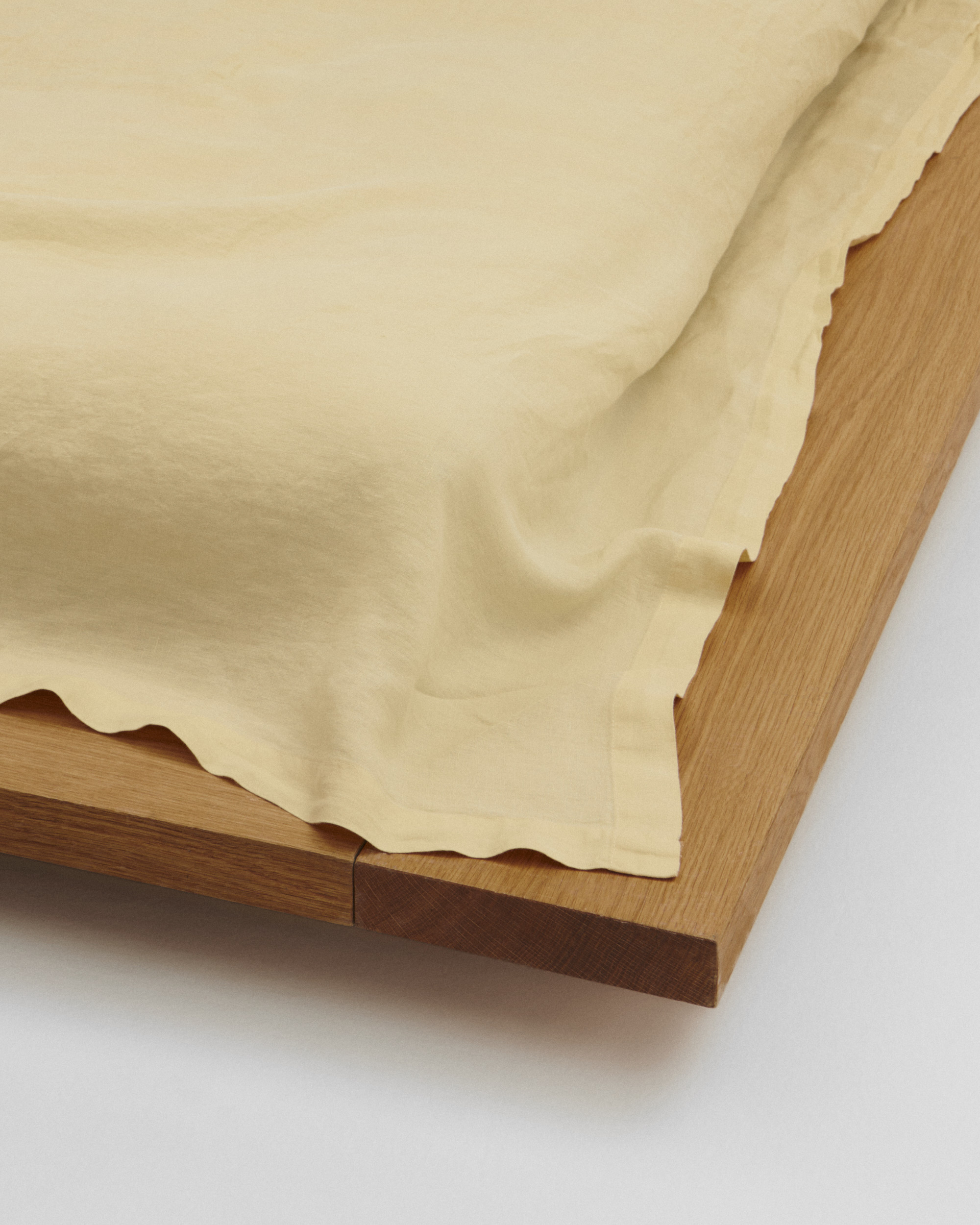 Percale sheet – Soft Grey | Tekla Fabrics