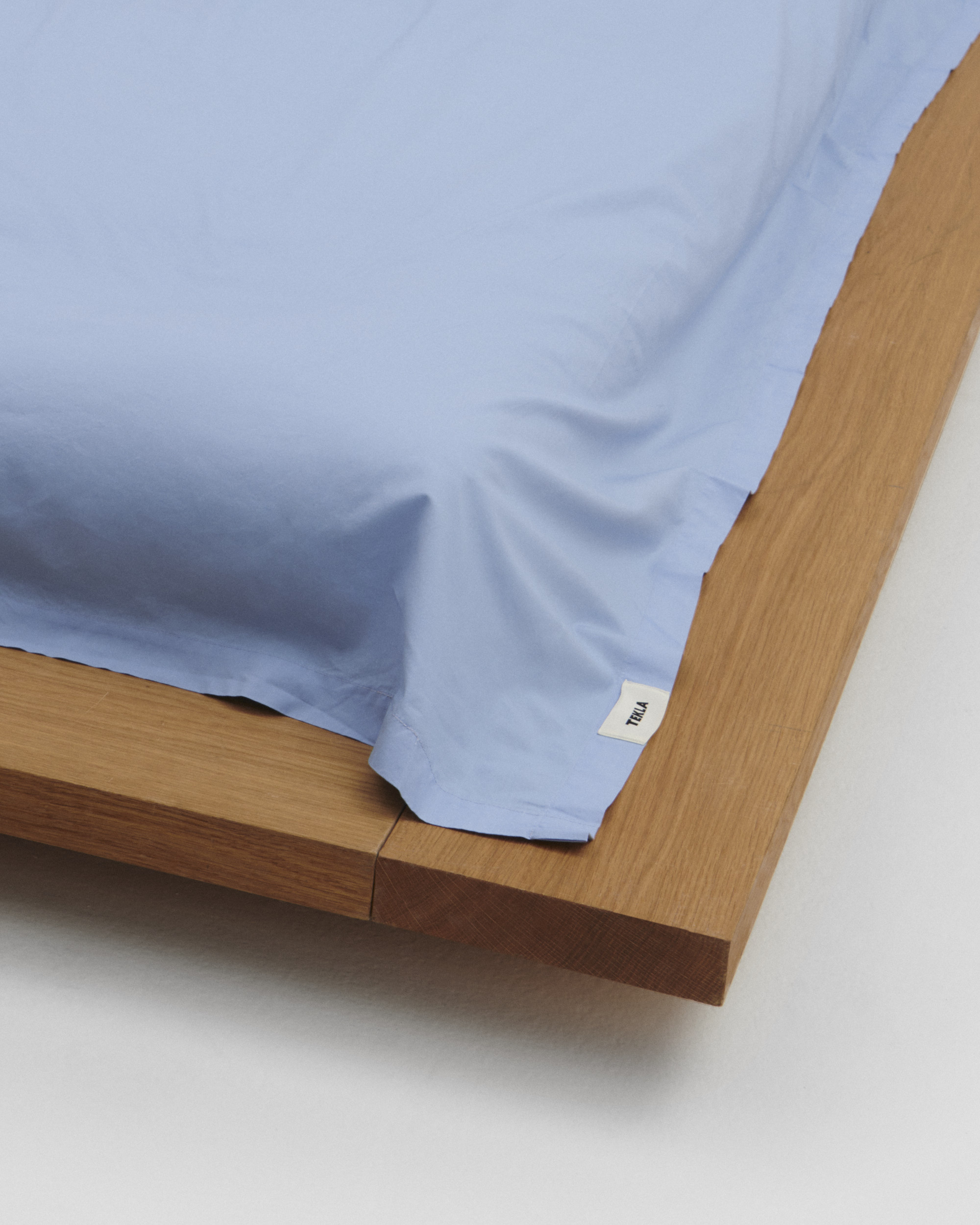 Percale sheet – Winter White | Tekla Fabrics