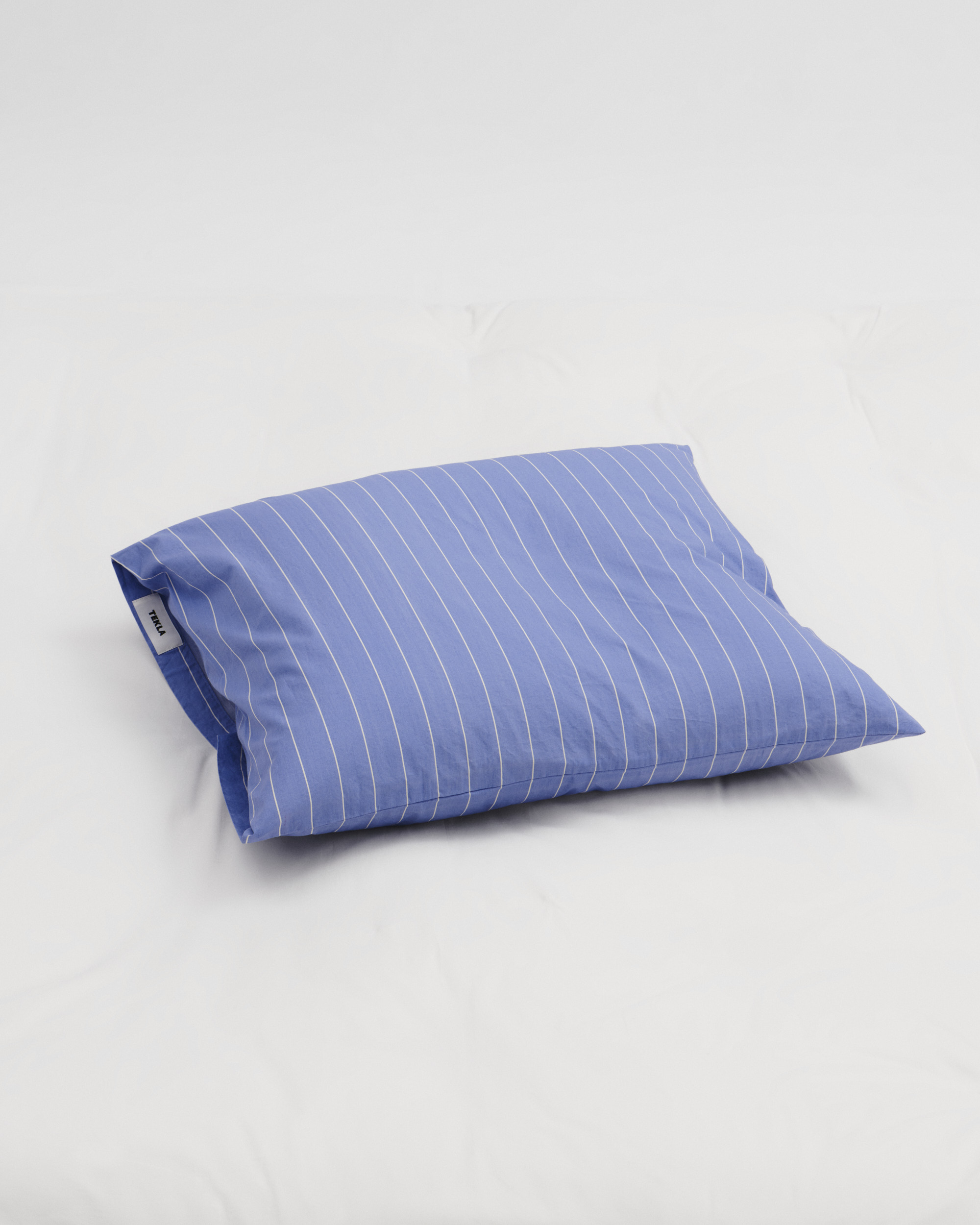Percale pillow sham – Olive Green | Tekla Fabrics