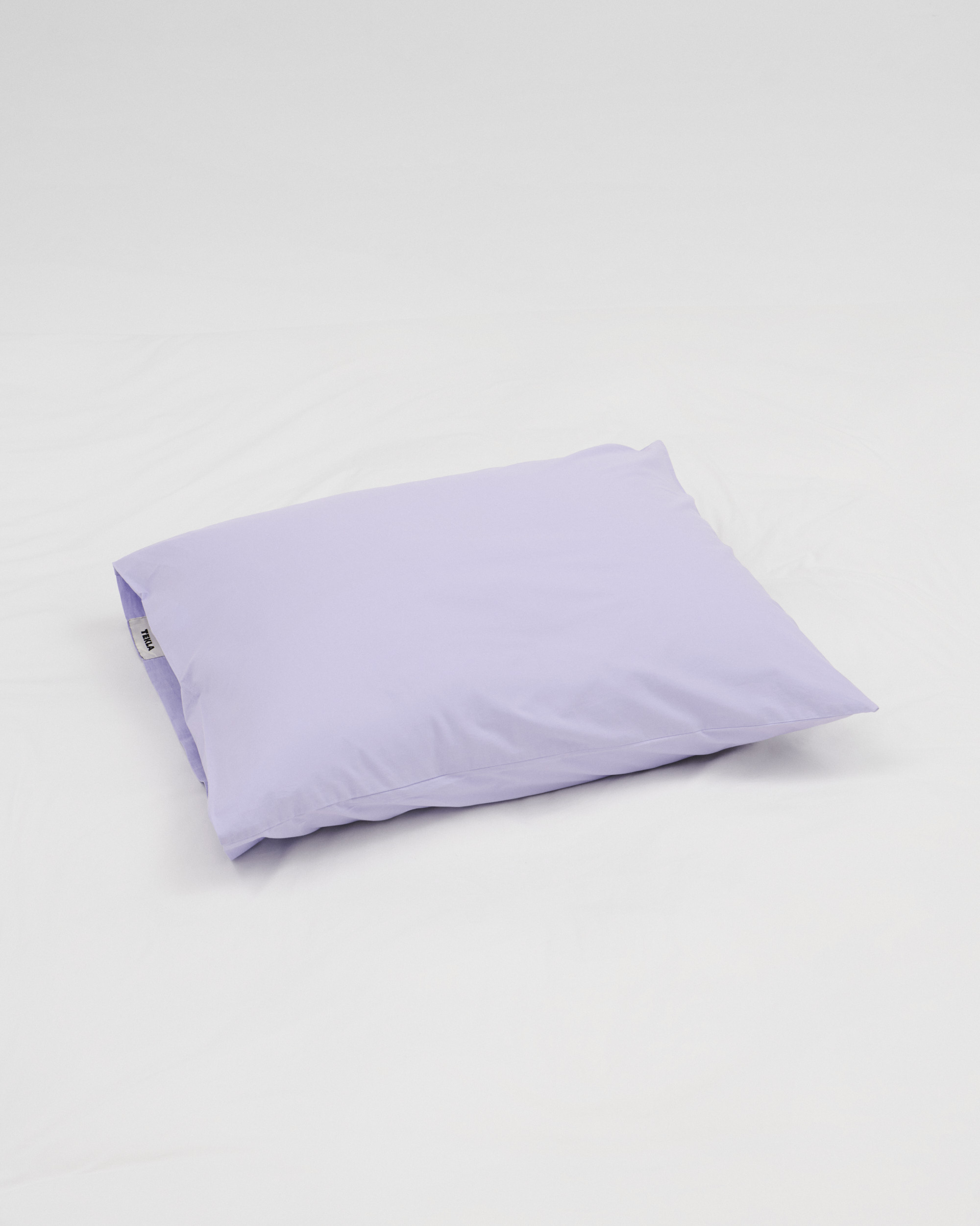 Percale pillow sham – Island Blue | Tekla Fabrics