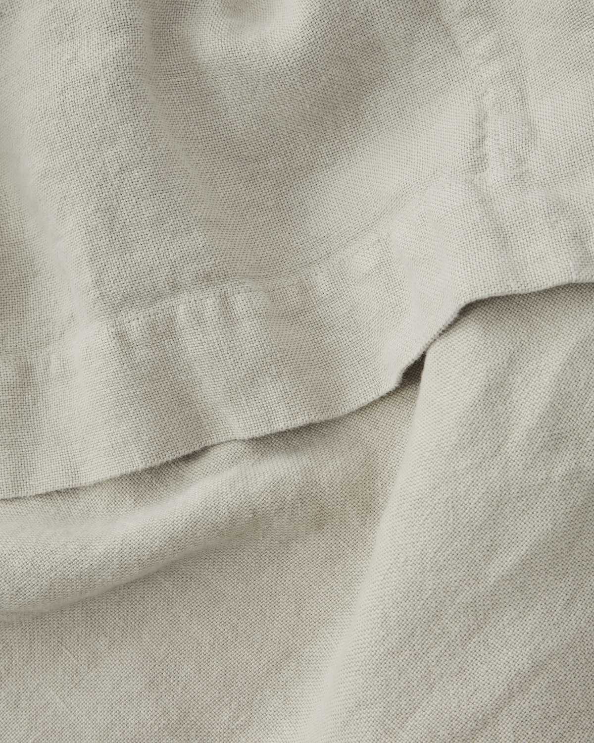 Linen Bedspread – Sand Grey | Tekla Fabrics