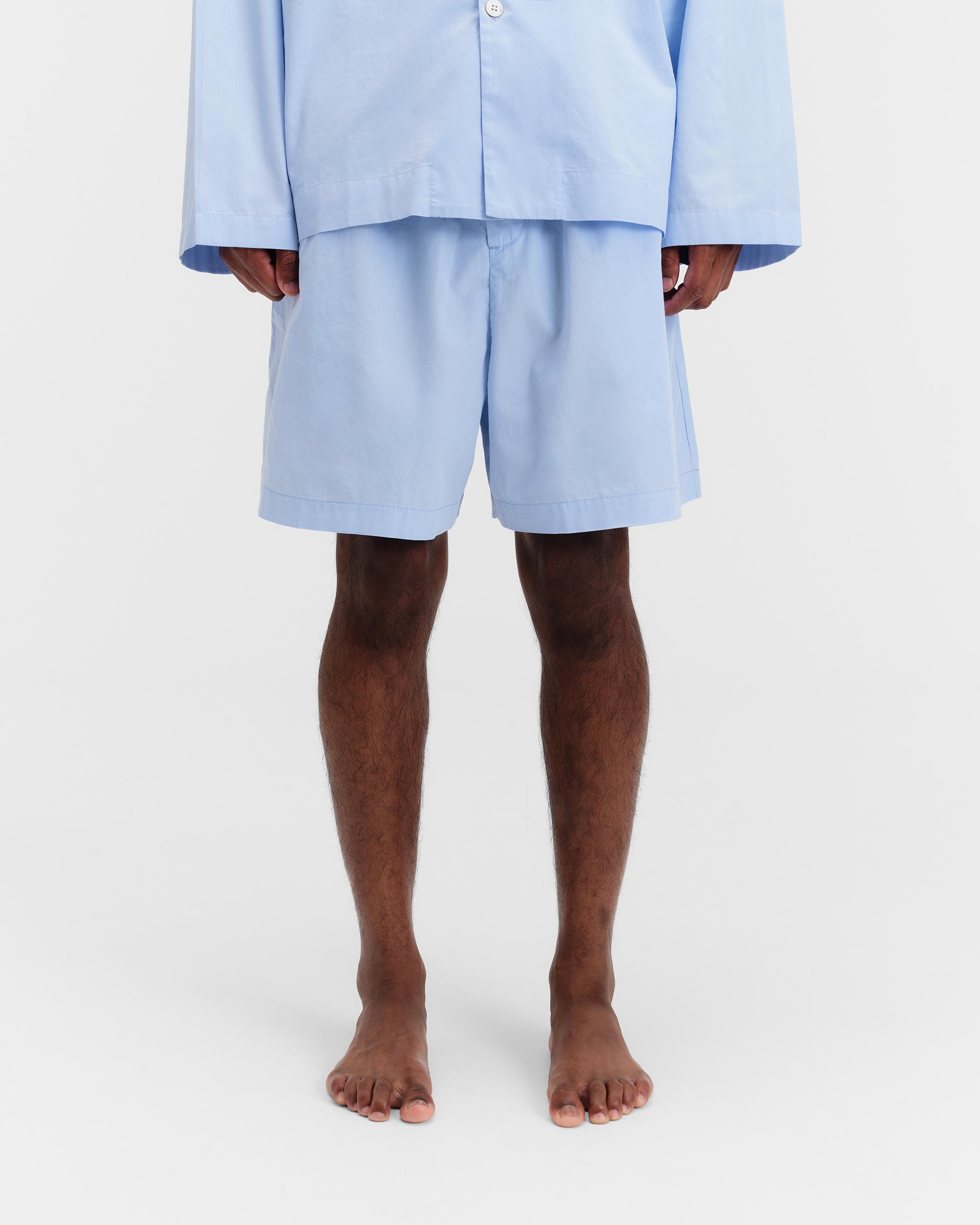 新品 未使用 Stussy TEKLA POPLIN PYJAMA SHORTS Poplin pyjamas – shorts – Hand Drawn Stripes | Tekla Fabrics