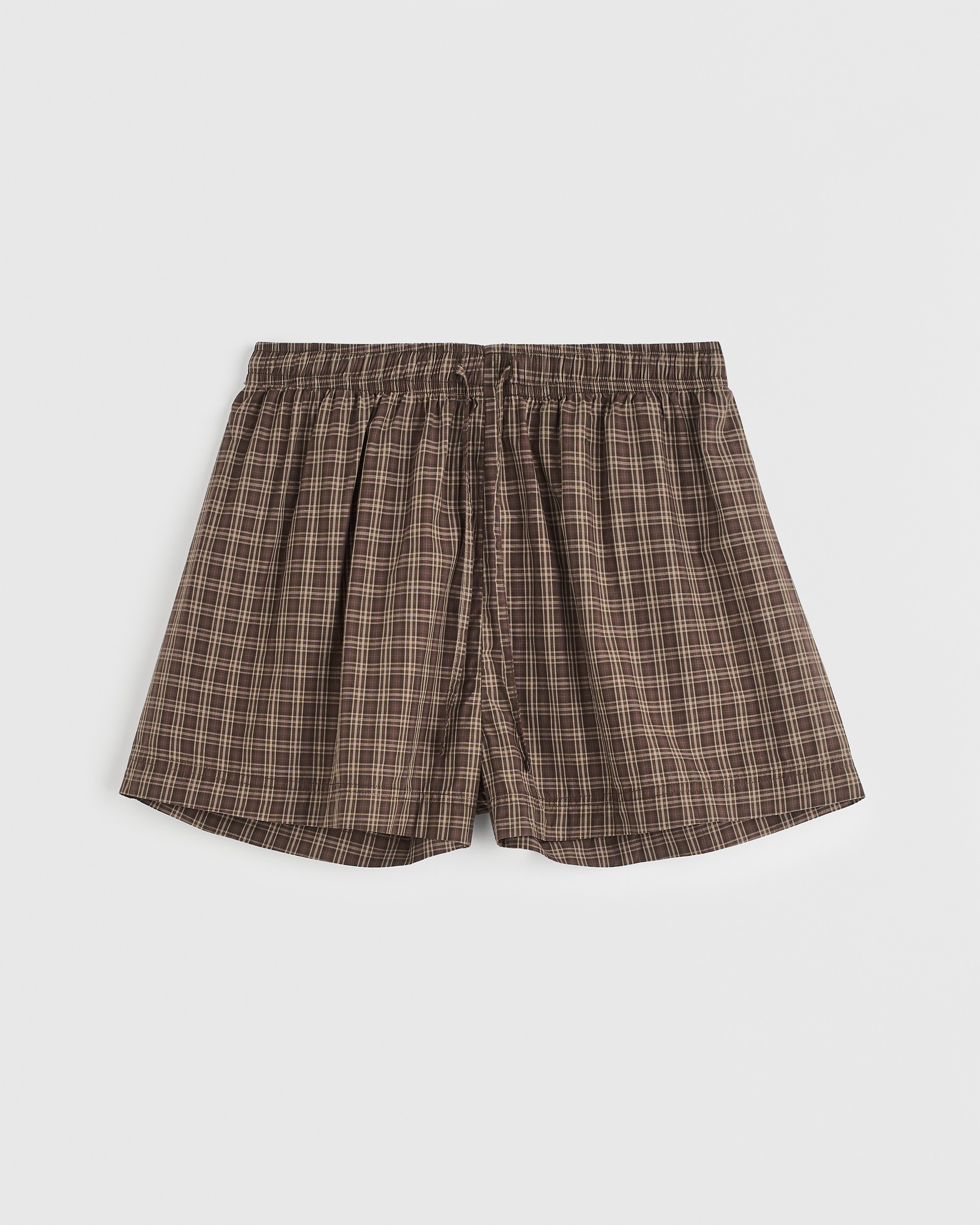 Women's shorts - Lanegan Checks | Tekla Fabrics