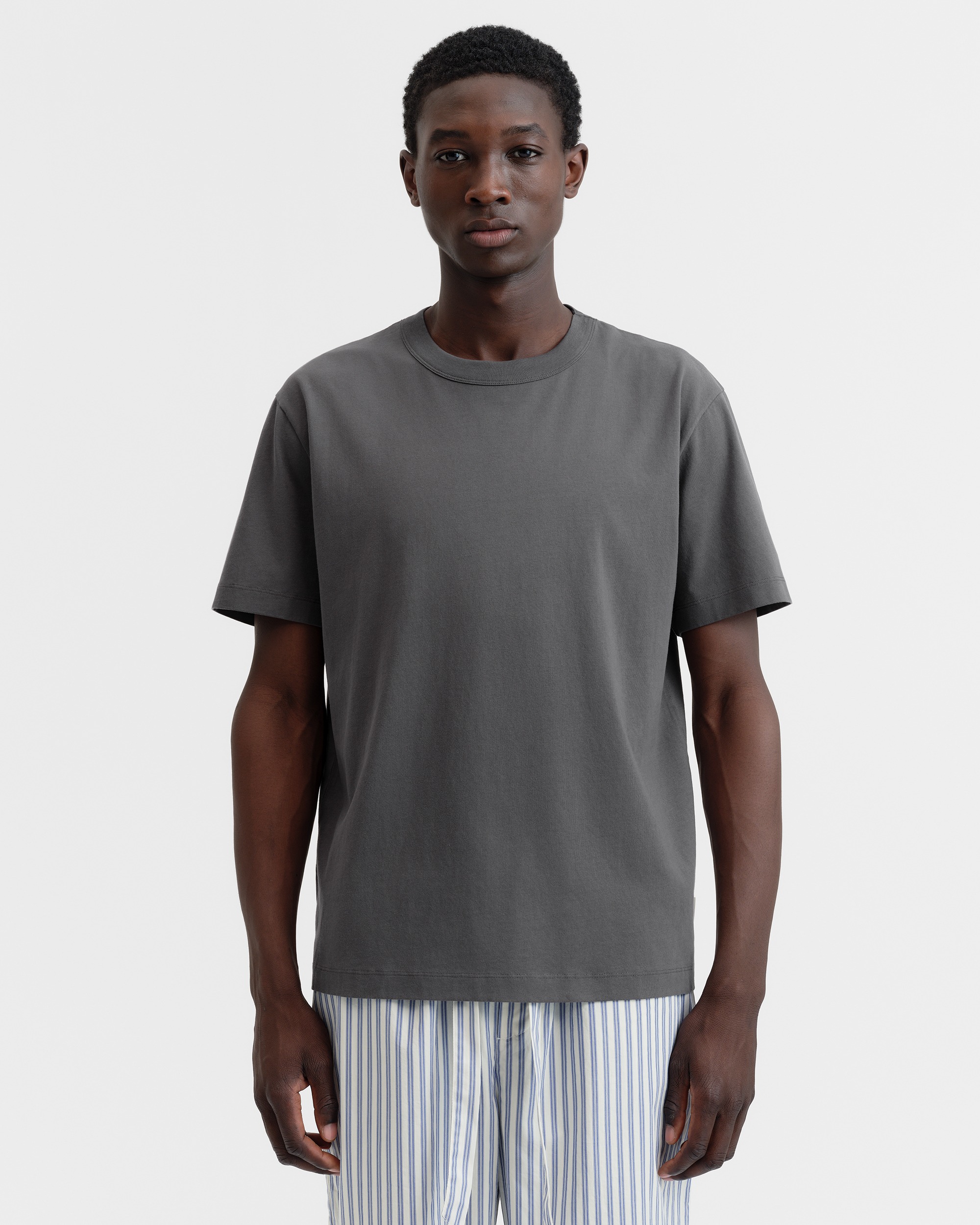 Men's t-shirt - White | Tekla Fabrics