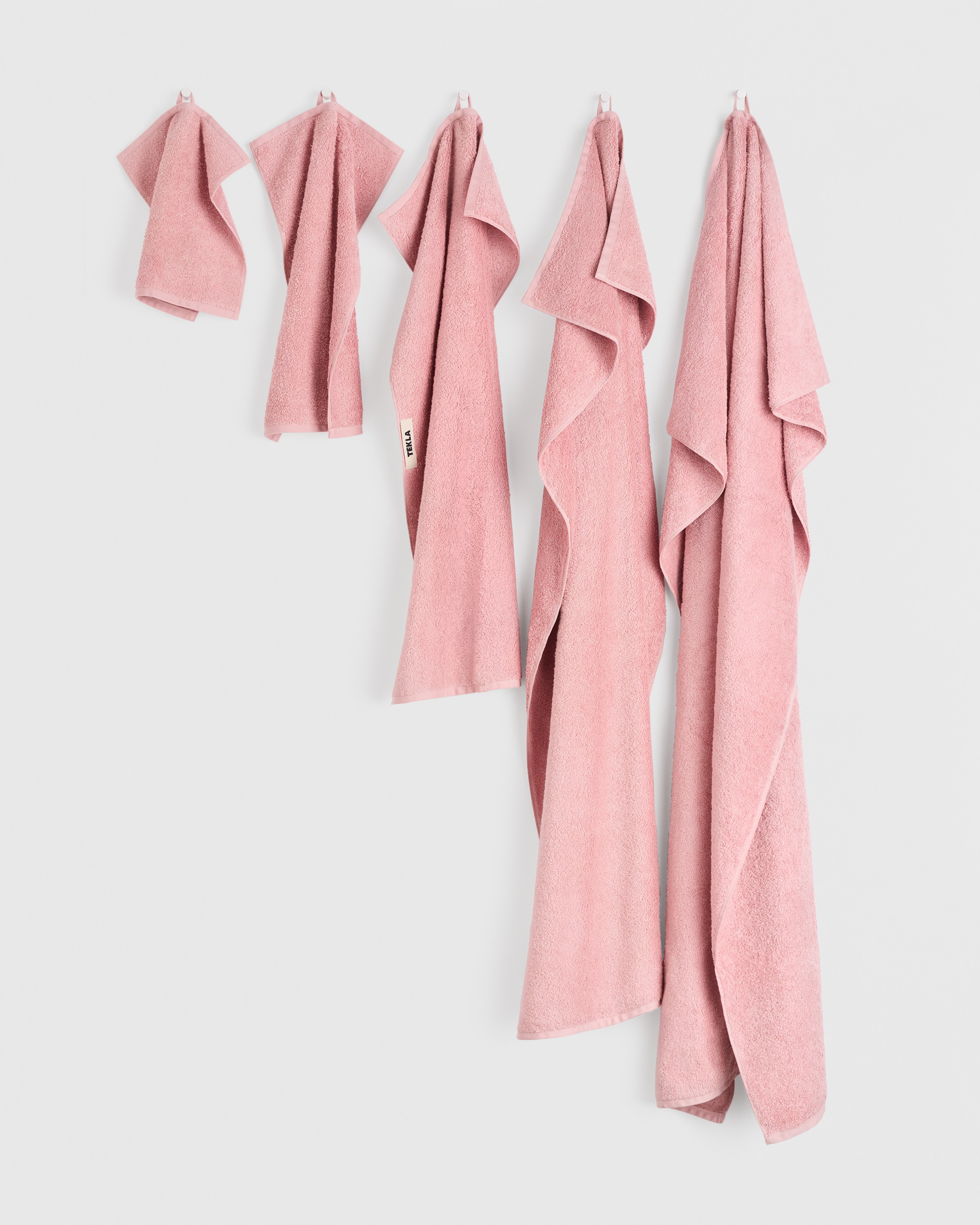 Terry Towel - Shaded Pink | Tekla Fabrics