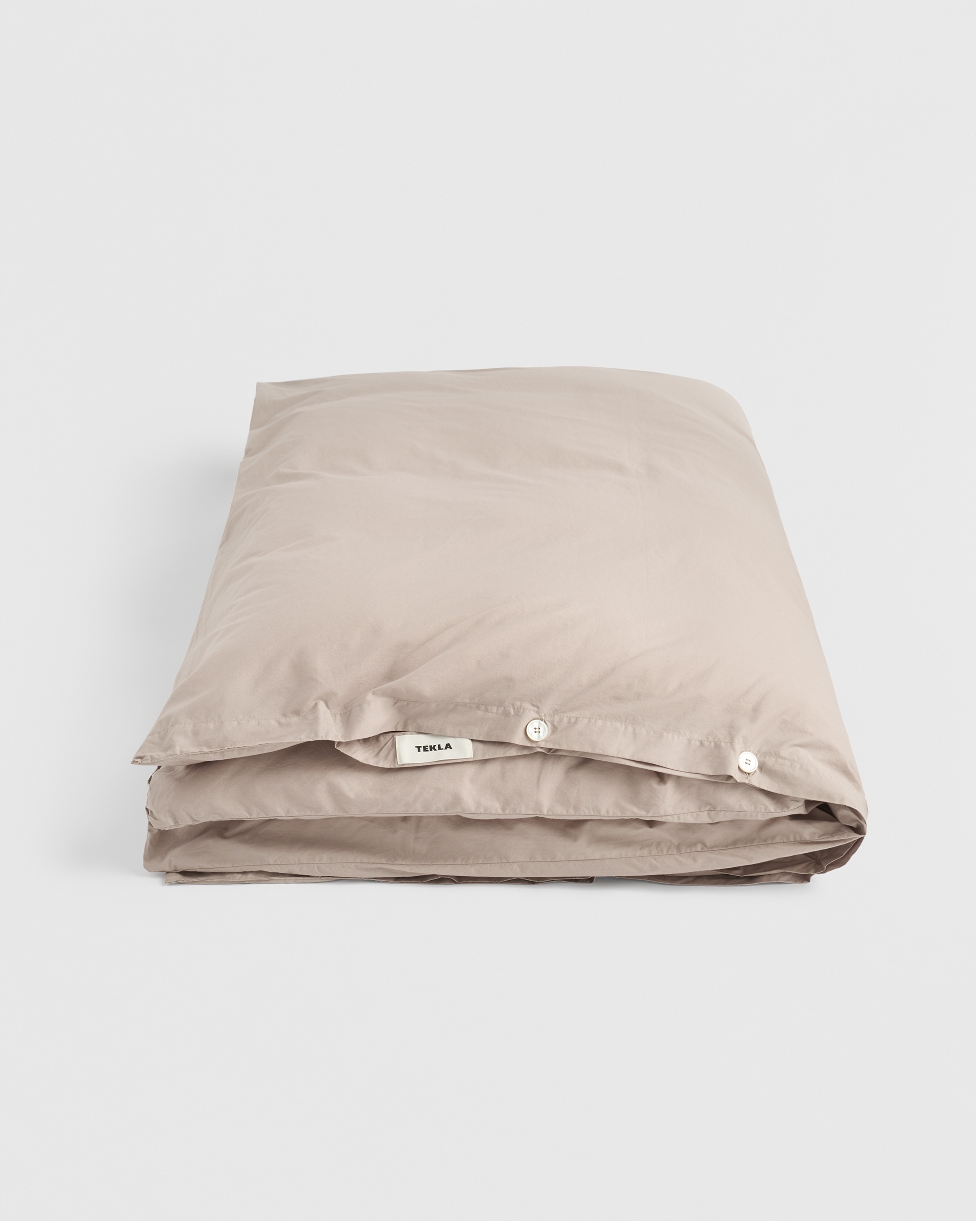 TEKLA Percale Duvet Cover セミダブル Percale duvet cover – Winter White | Tekla Fabrics