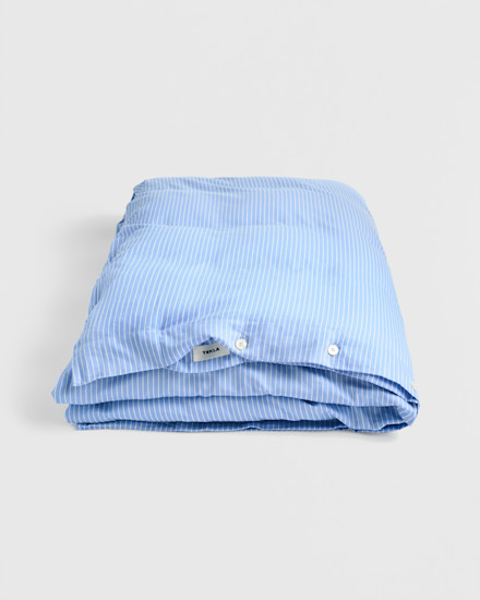 Tekla Fabrics Sateen duvet cover - Polo Stripes