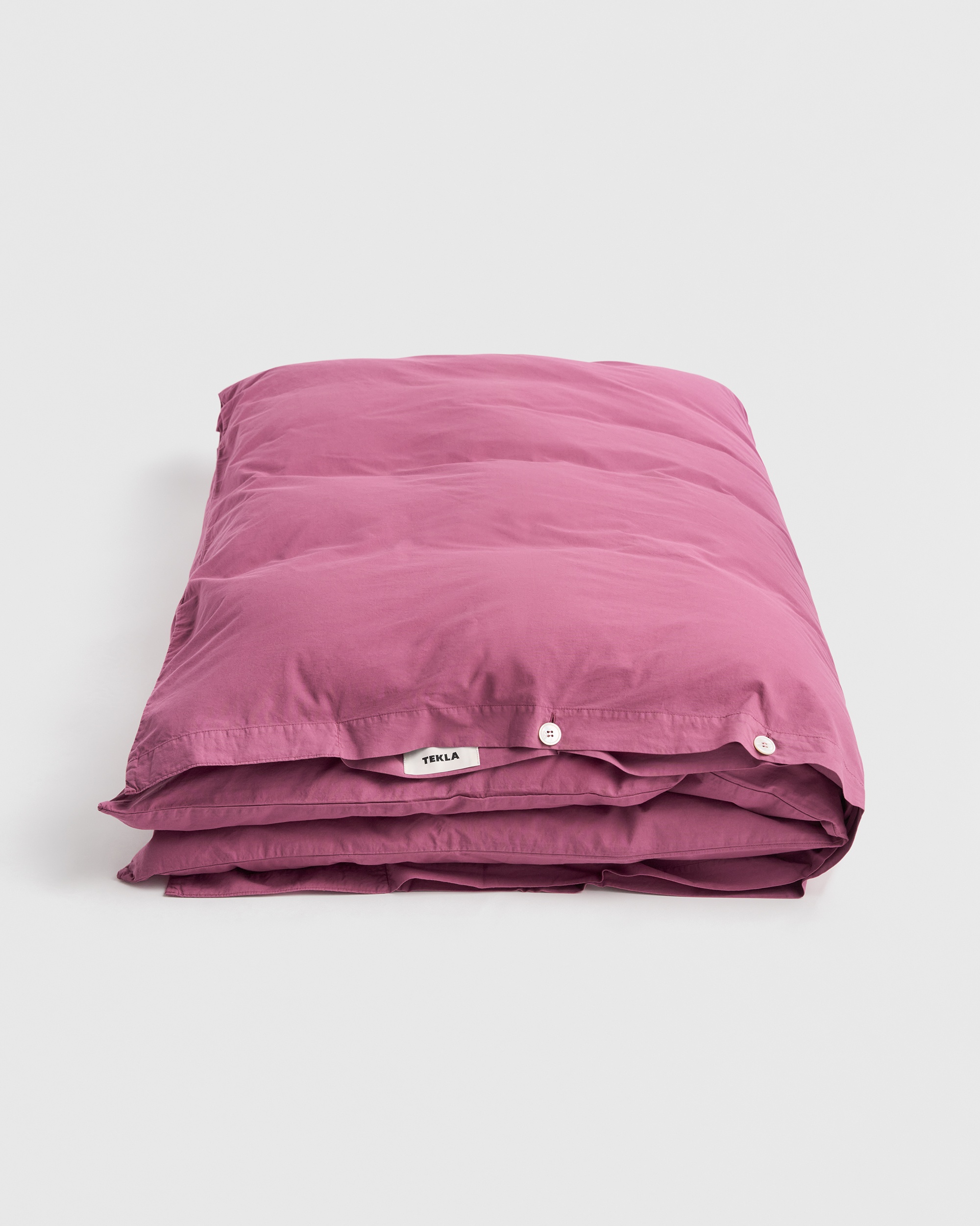 TEKLA Percale Duvet Cover セミダブル Percale duvet cover - Dark Taupe | Tekla Fabrics