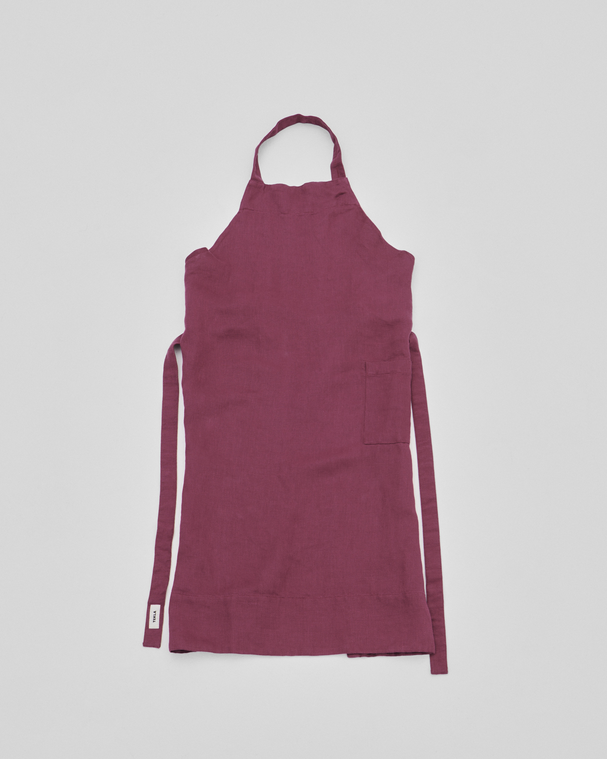 Tekla Fabrics Apron – Claret
