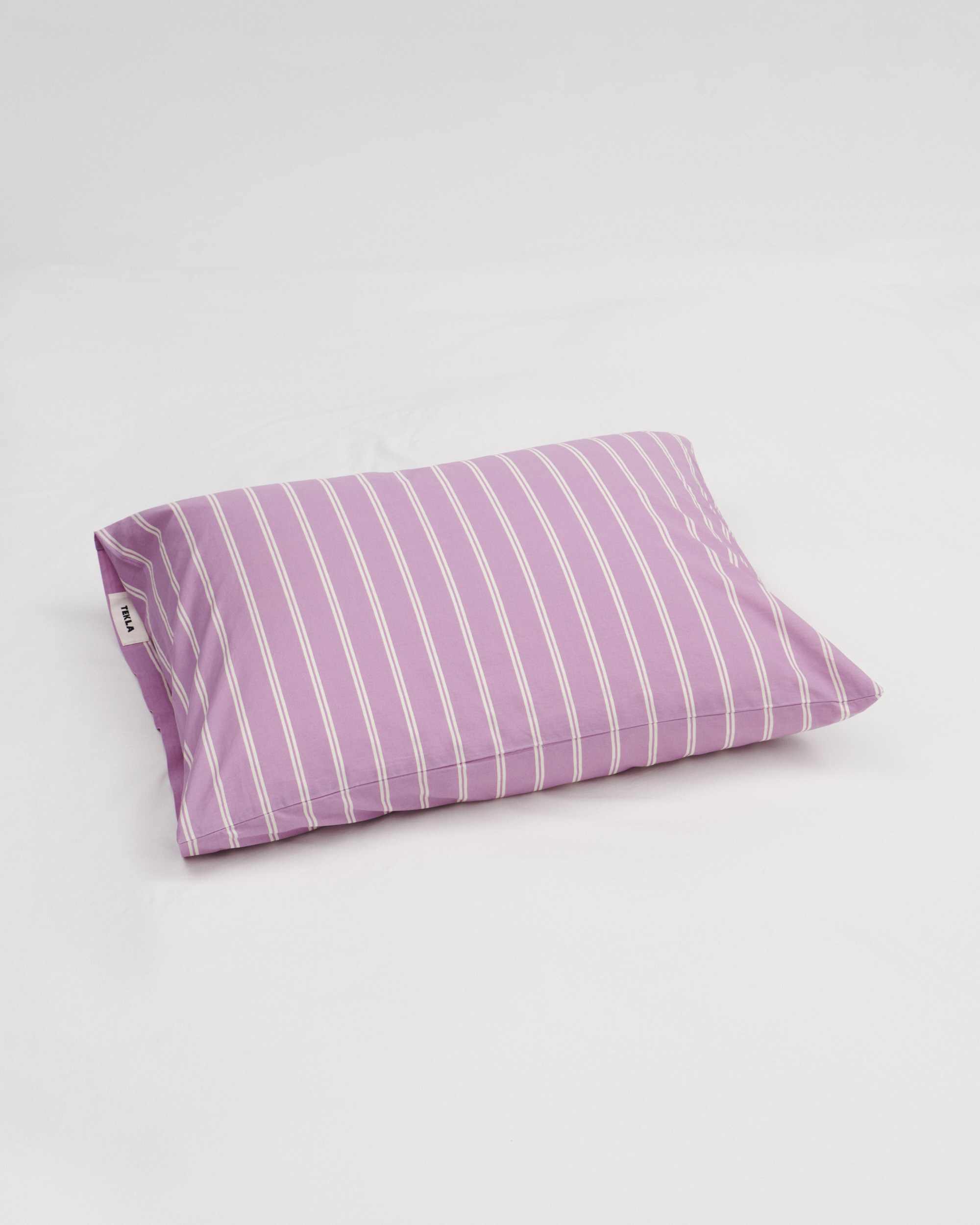 Percale pillow sham – Olive Green | Tekla Fabrics