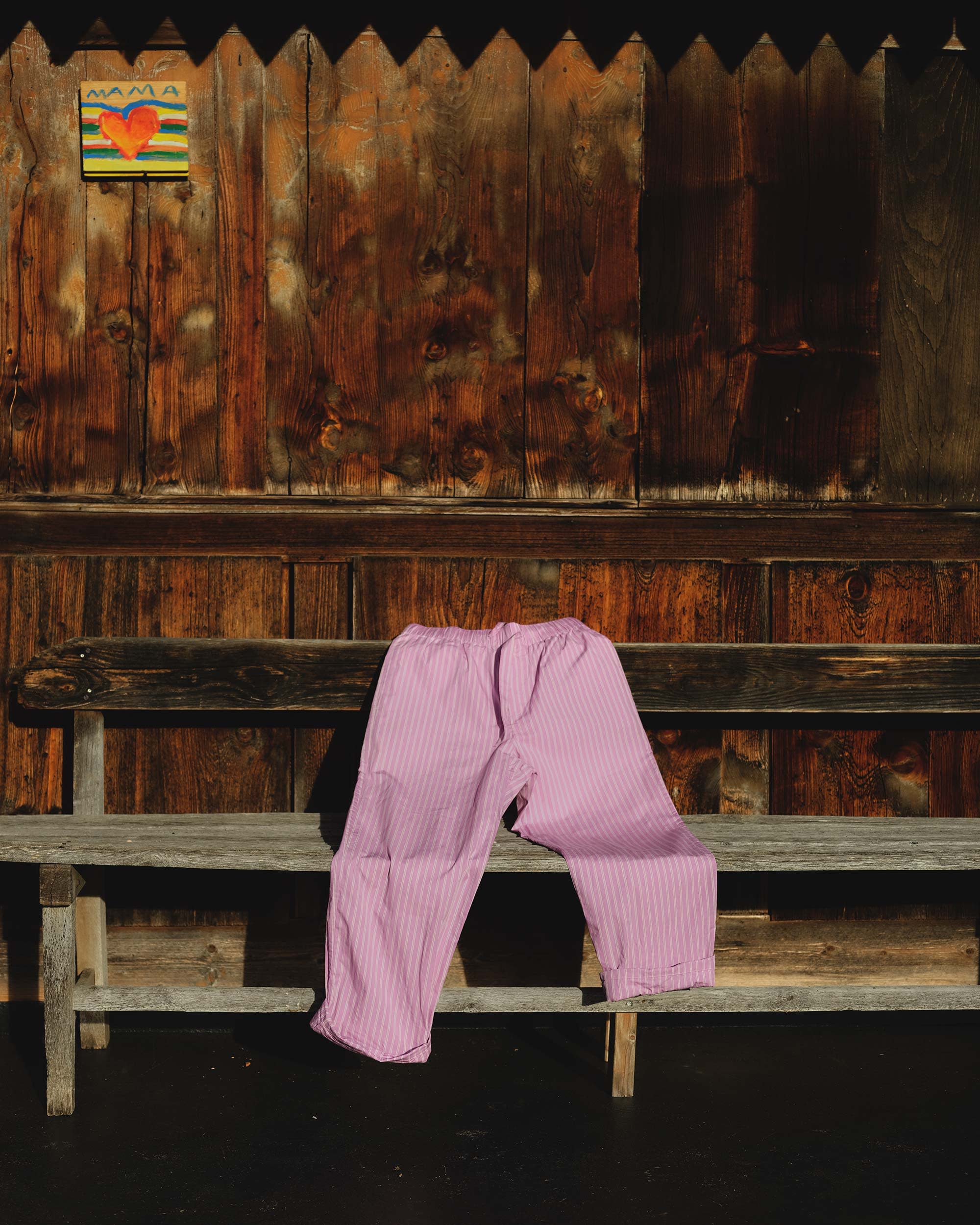 Purple Pink Stripes pants in Schwarzwald