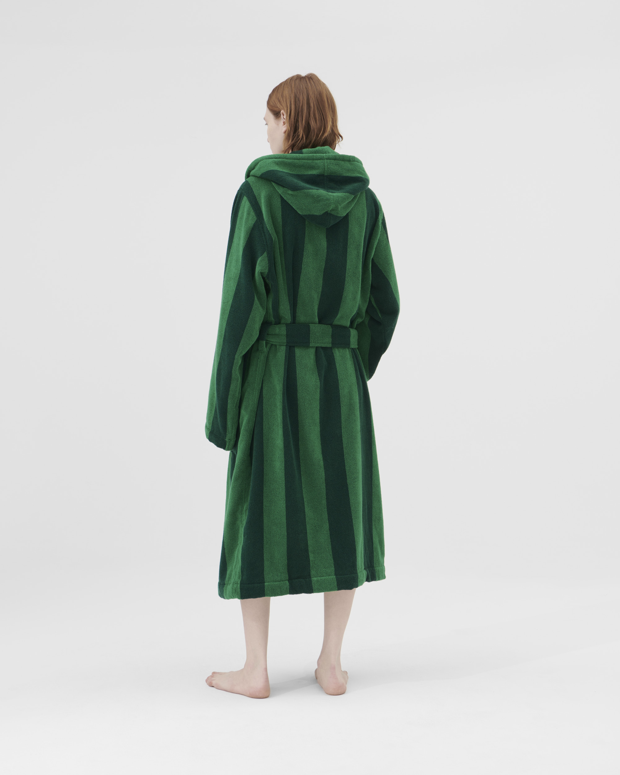 forest green dressing gown