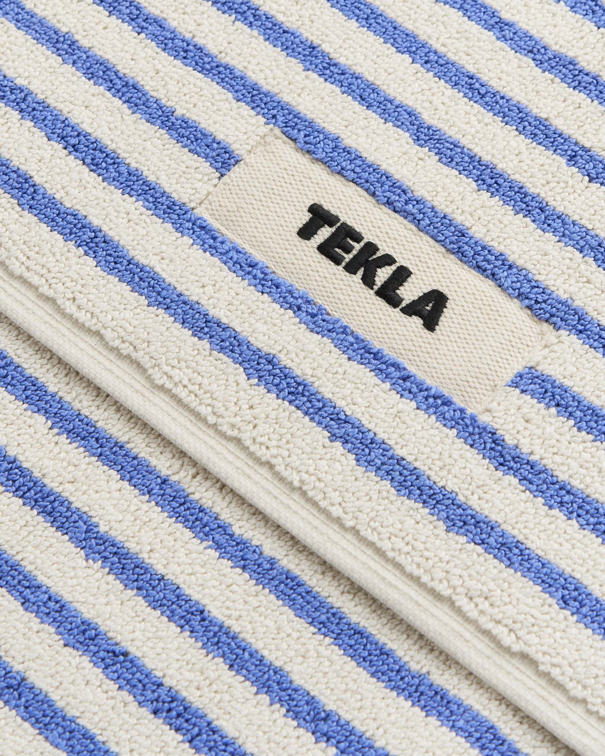 Bath mat – solid – Clear Blue | Tekla Fabrics