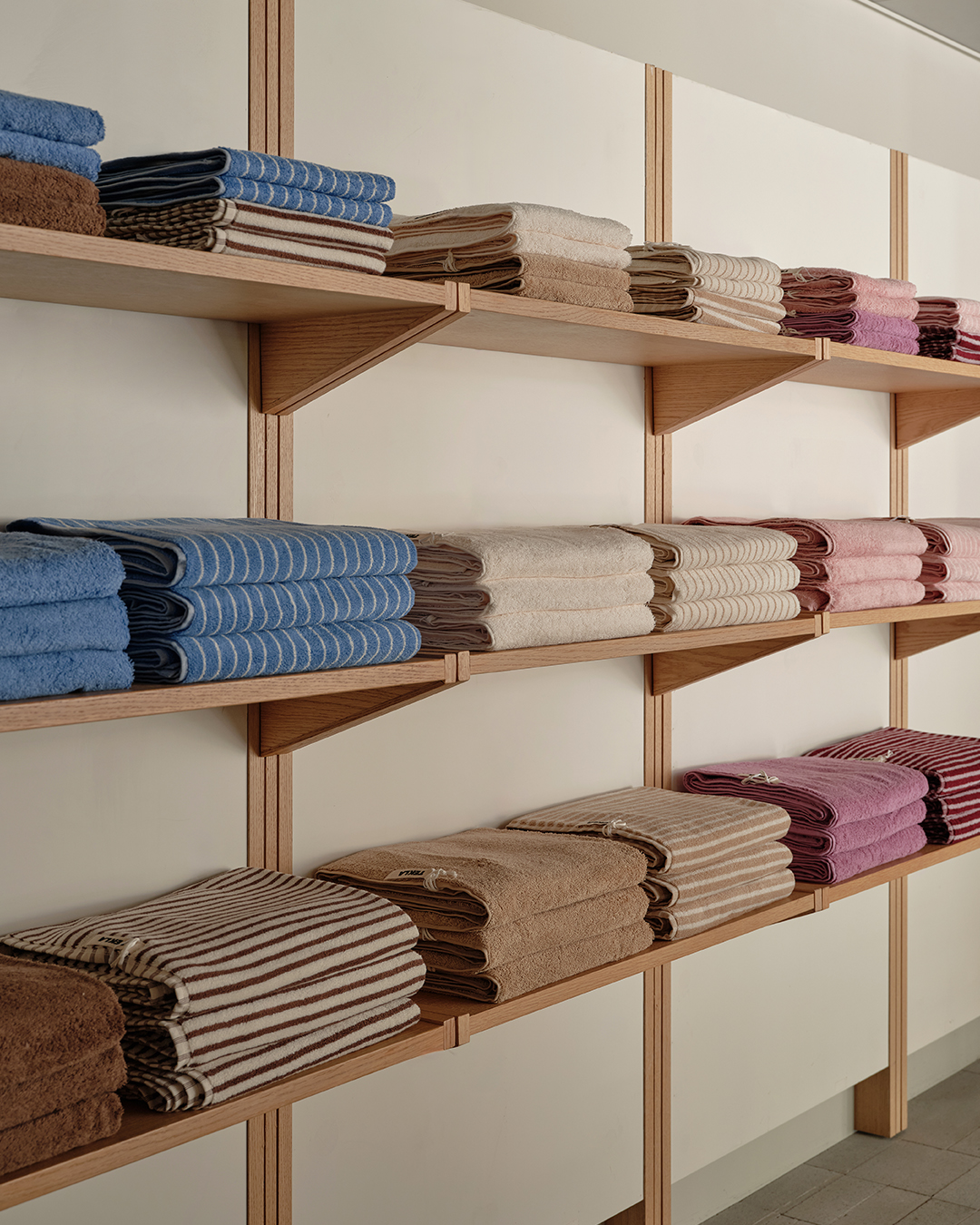 Terry towels and bath mats