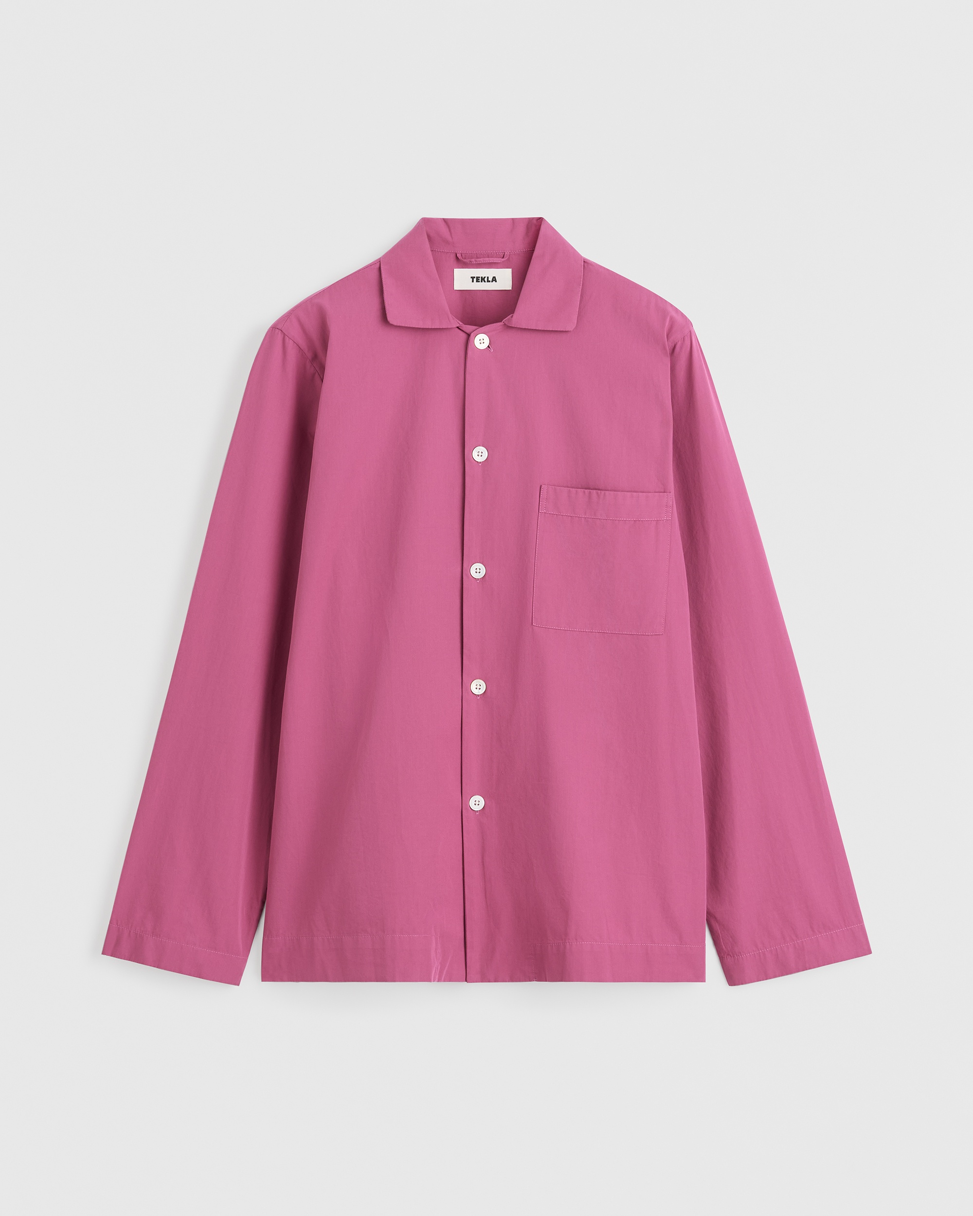 Poplin pyjamas – long-sleeved shirt – Boro Stripes | Tekla