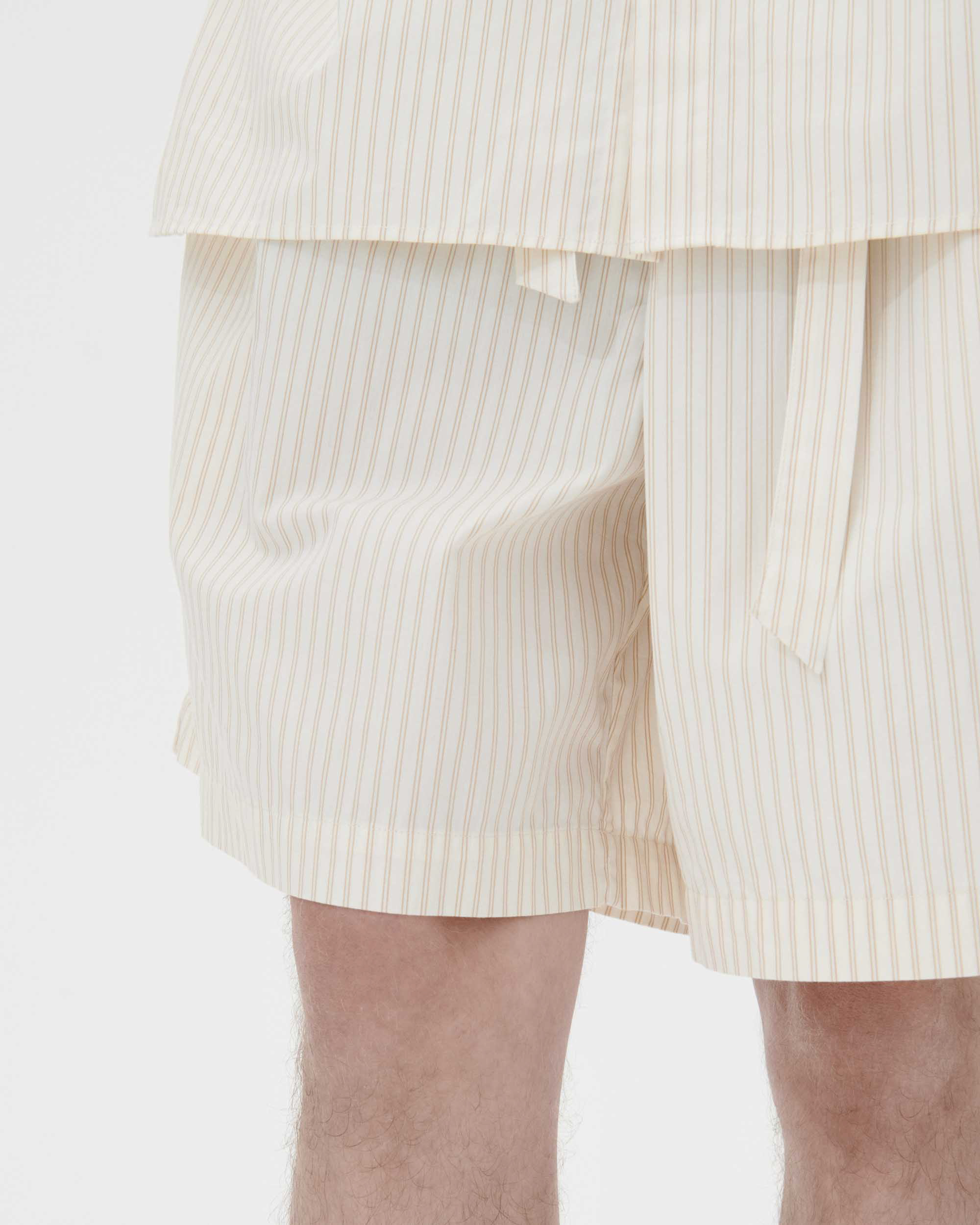 [極美品]TEKLA BIRKENSTOCK STRIPES PANTSベージュ Wheat Stripe Pants | PRGRSS Store