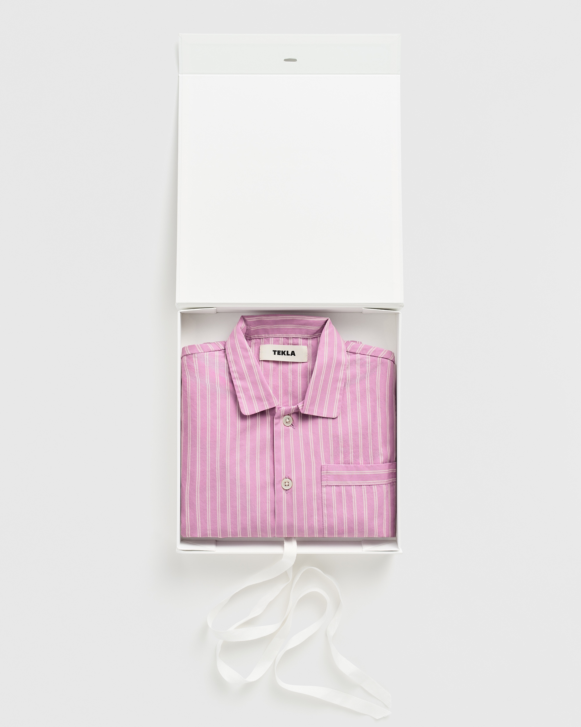 Purple Pink Stripes kids sleepwear set