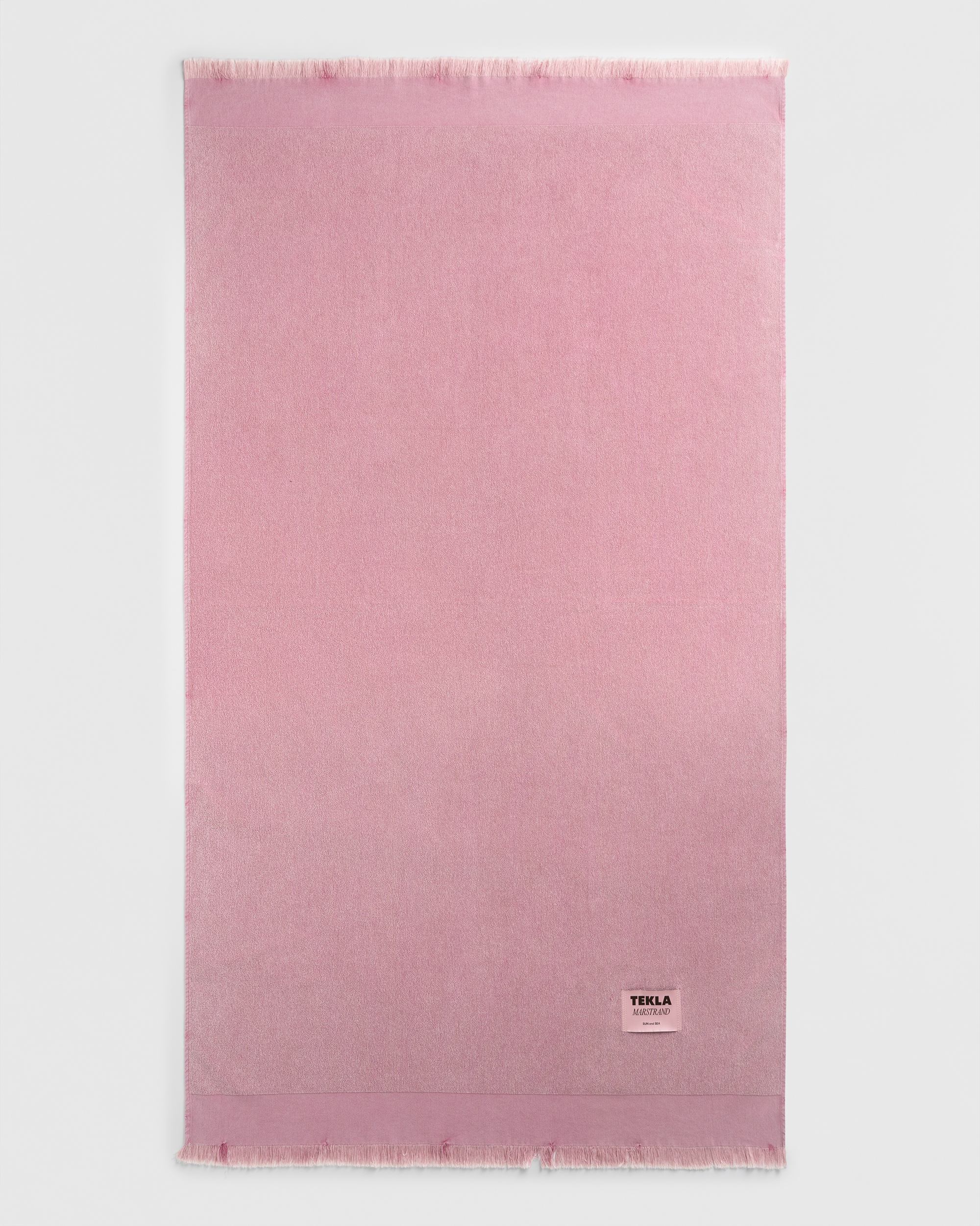 Beach Towel - Sun Bleached Fuchsia | Tekla Fabrics