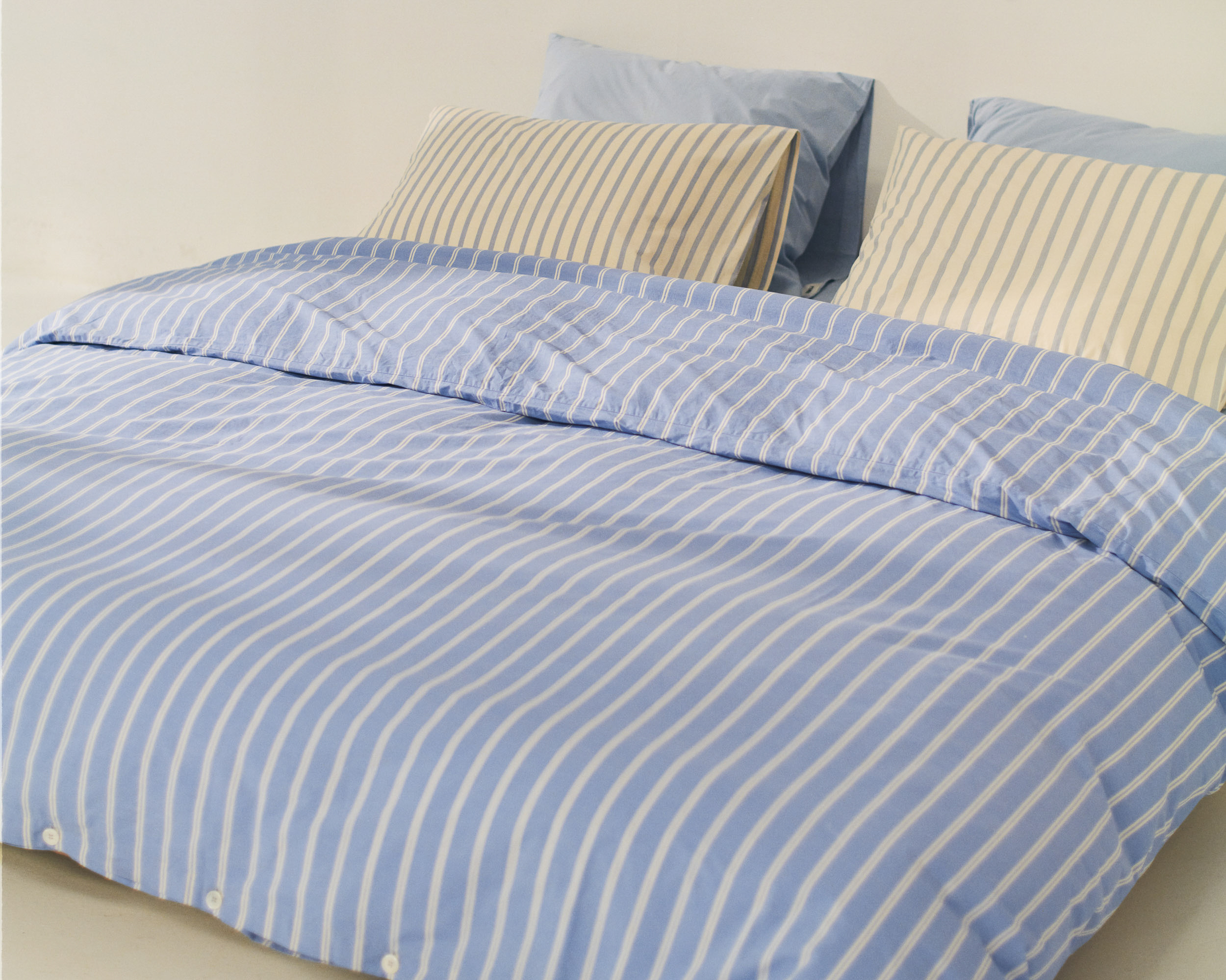 Percale duvet cover – Winter White | Tekla Fabrics